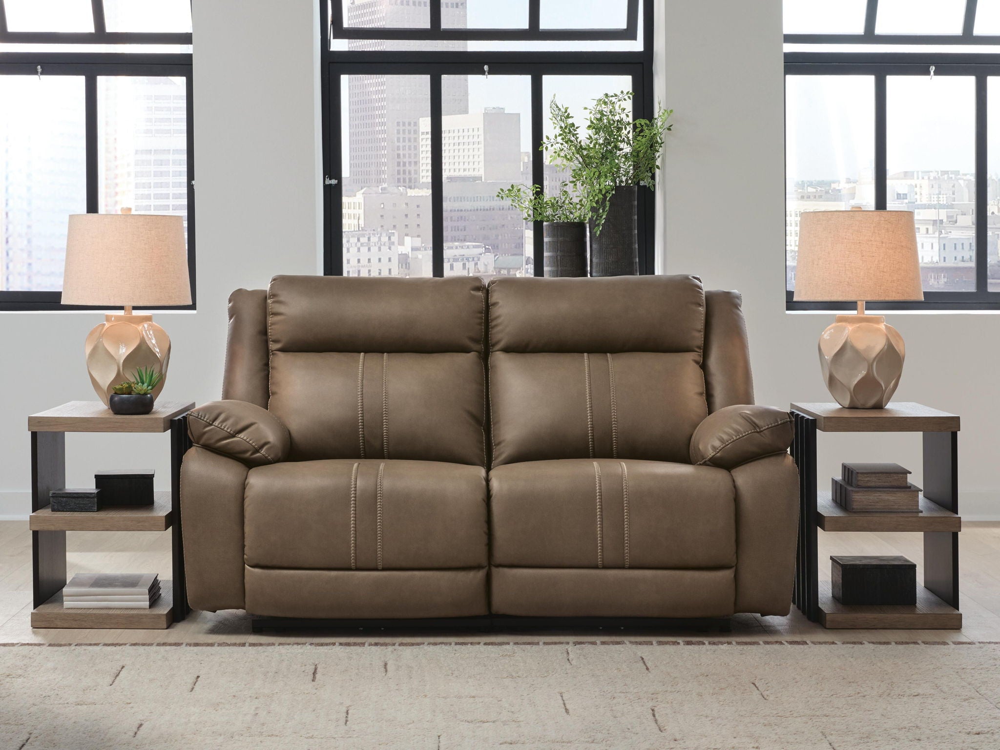 Max-Momentum Power Reclining Sectional – Biscotti