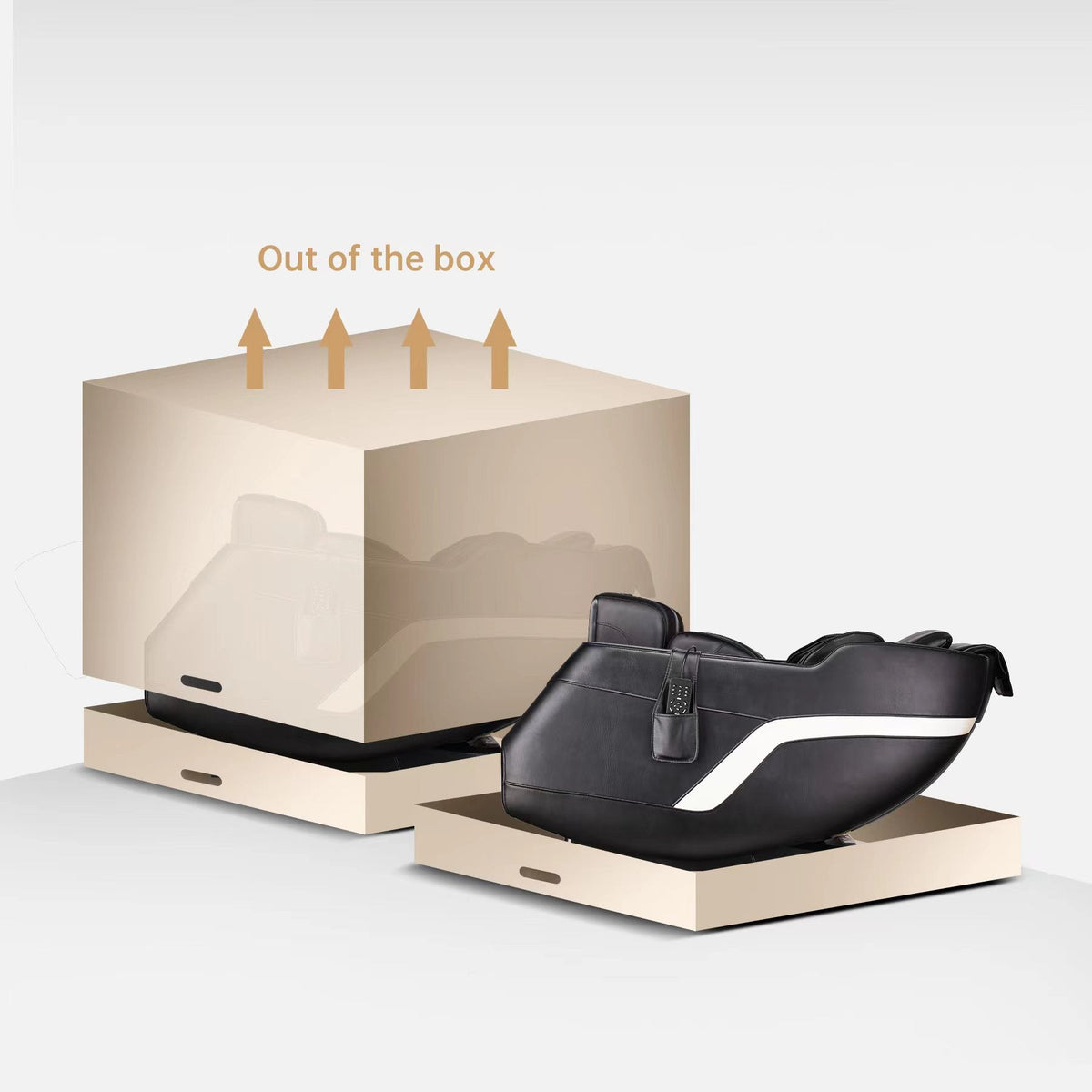 SL Track Massage Chair with Airbag Massage