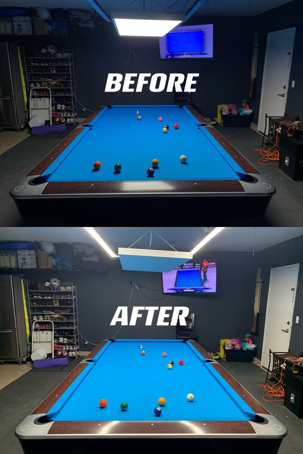 Perimeter Billiard LED Carom & Snooker Table Light