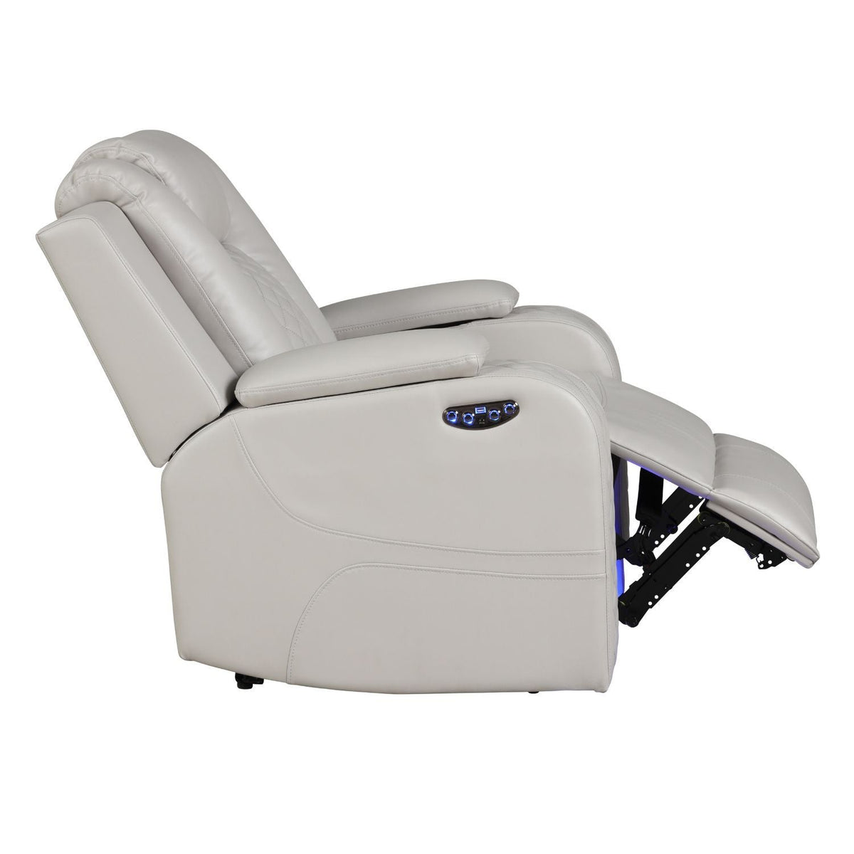 Benz Power Recliner Chair with LED Lighting & USB Charging
