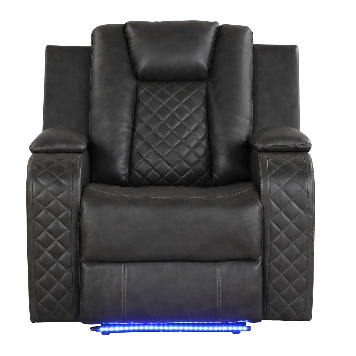 Benz Power Recliner Chair with LED Lighting & USB Charging