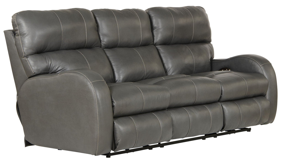 Angelo Italian Leather Power Reclining Sofa