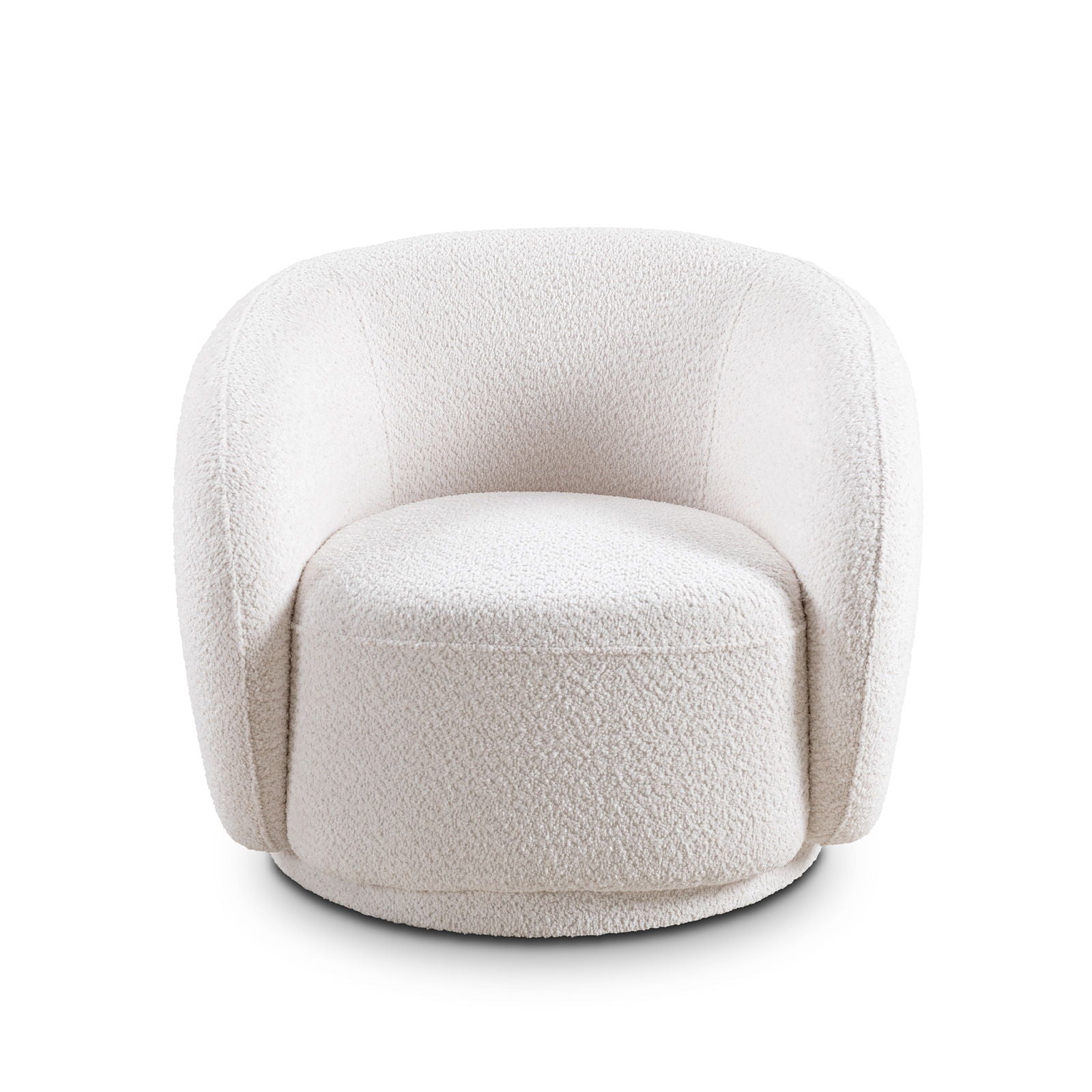 360° Swivel Upholstered Barrel Accent Chair