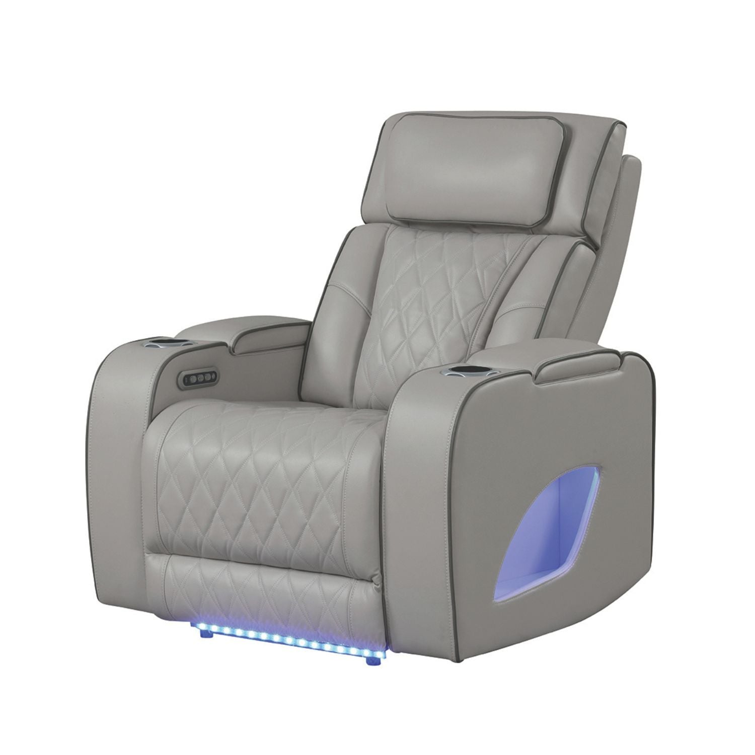 Fortuner Power Reclining Chair with Massage & LED Lighting