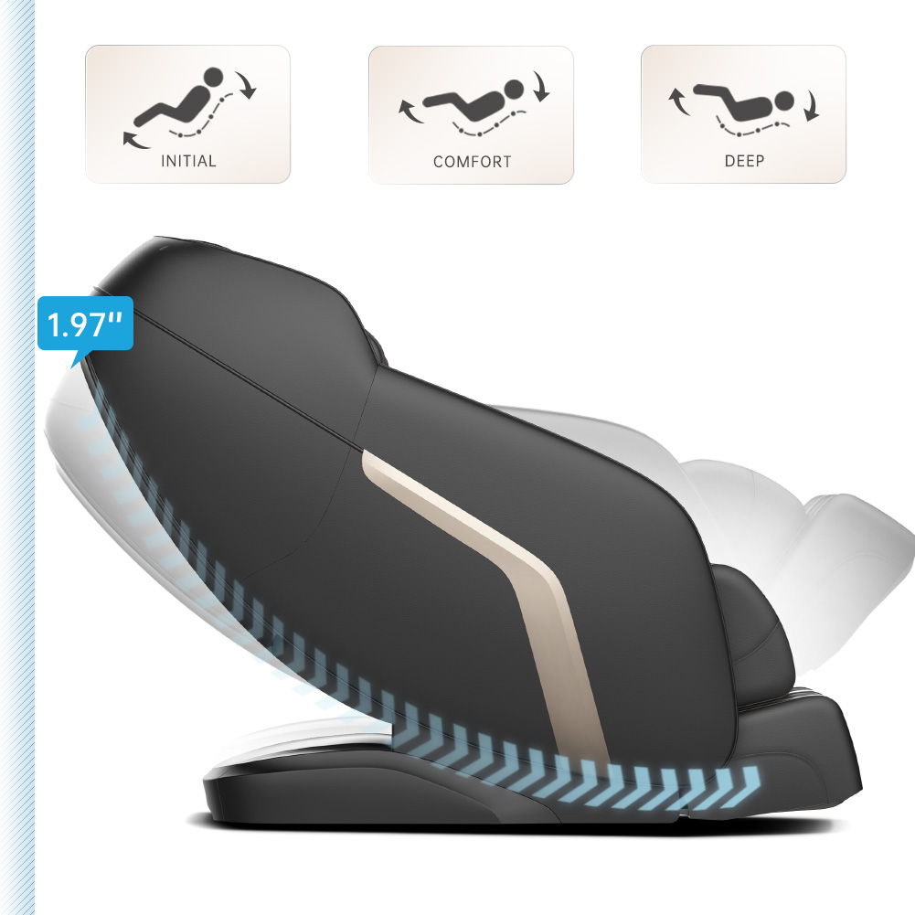 3D Zero Gravity SL-Track Massage Chair with Foot Rollers