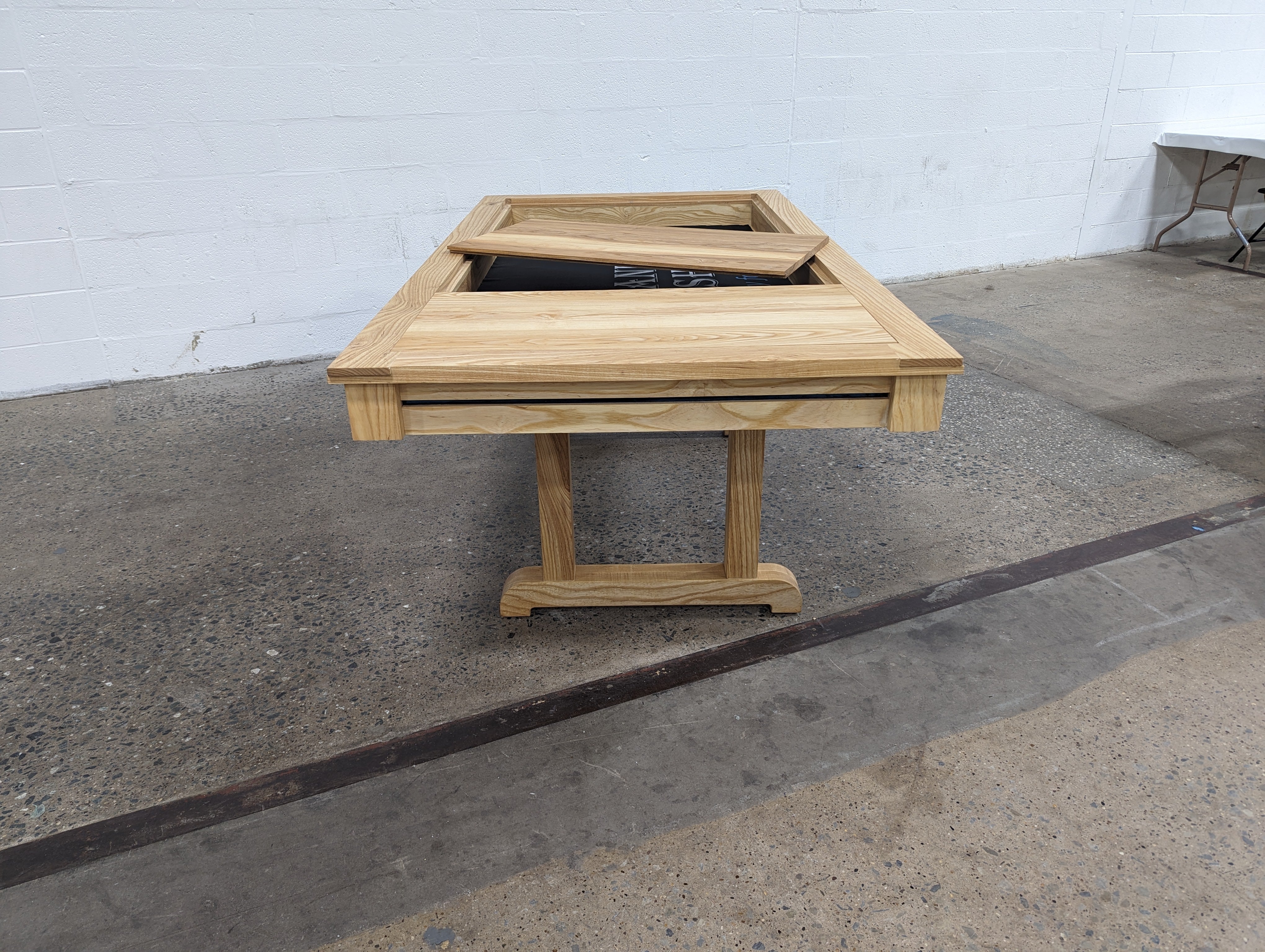 Solid Hardwood Gaming Table with 72" x 36" Play Area
