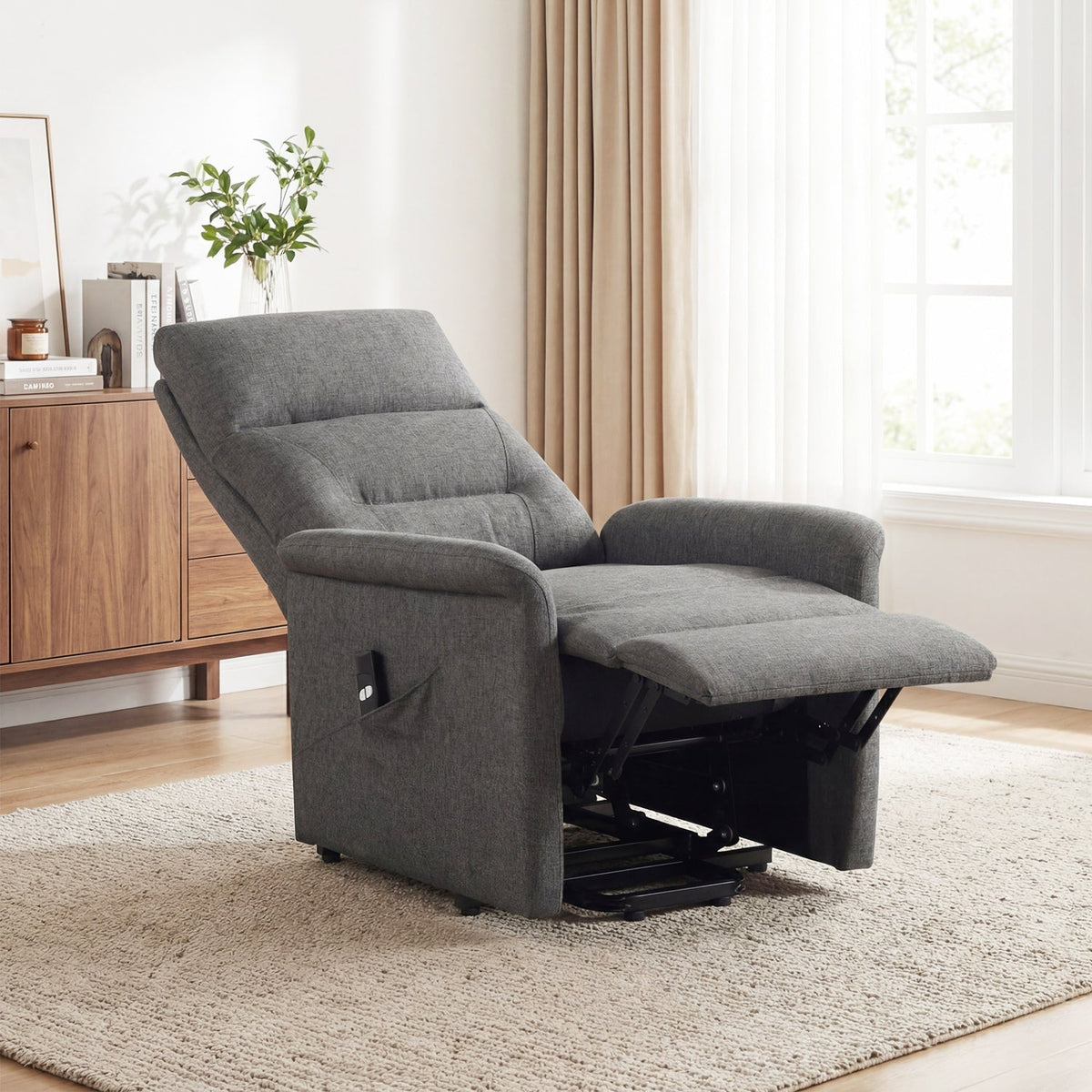 Electric Power Lift Recliner Chair with Remote Control