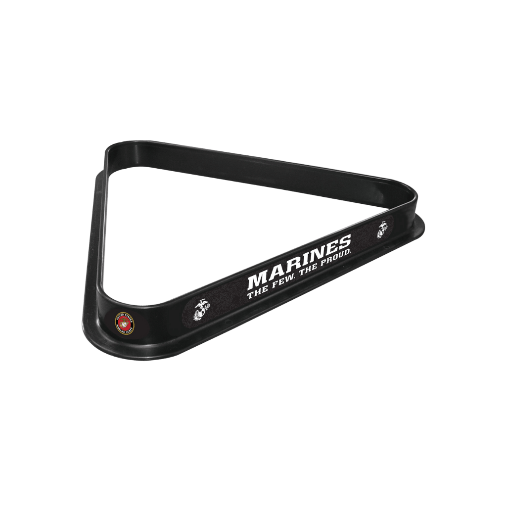 Custom Billiard Triangle Rack – NCAA, Military, NHL, or Plain – Holland Bar Stool