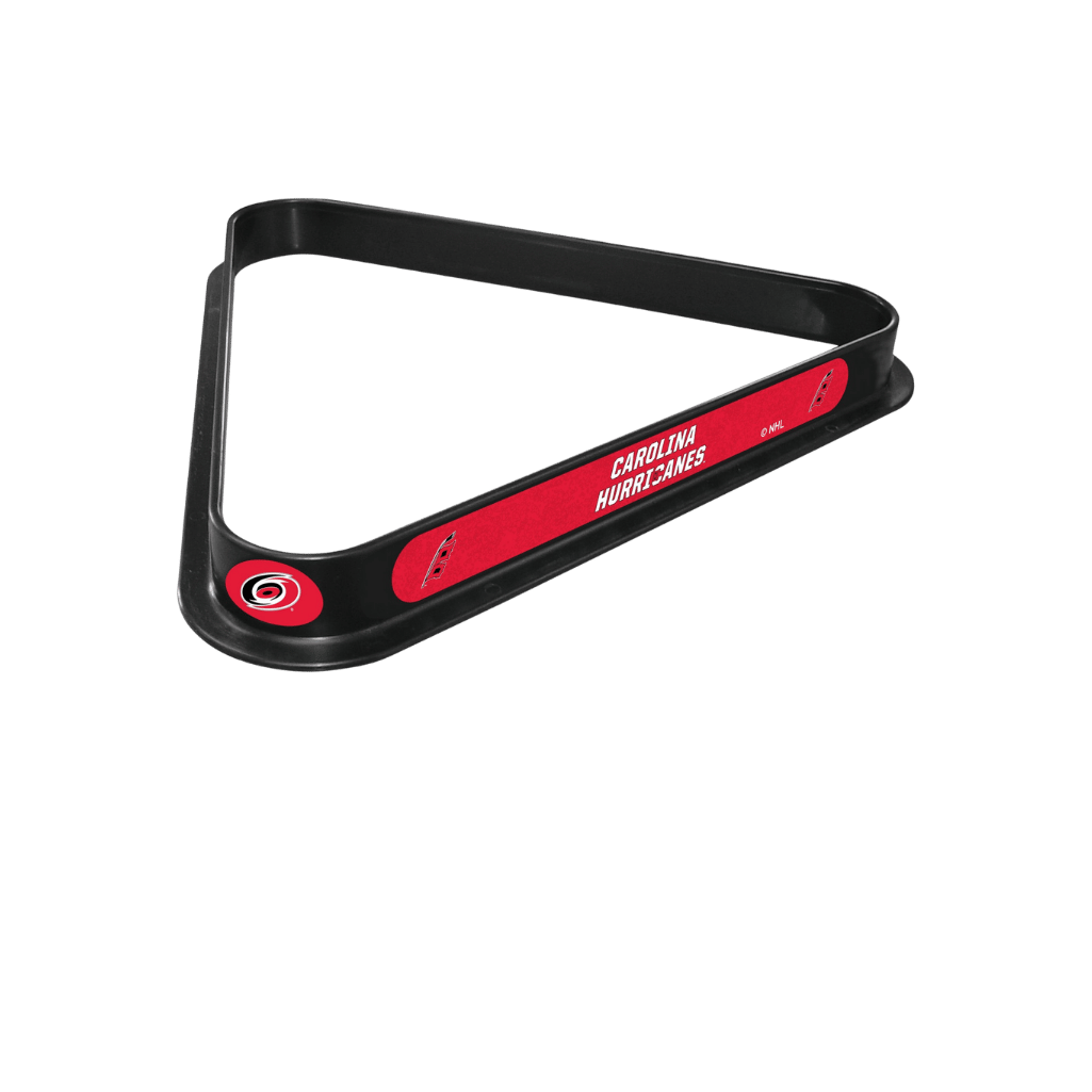 Custom Billiard Triangle Rack – NCAA, Military, NHL, or Plain – Holland Bar Stool