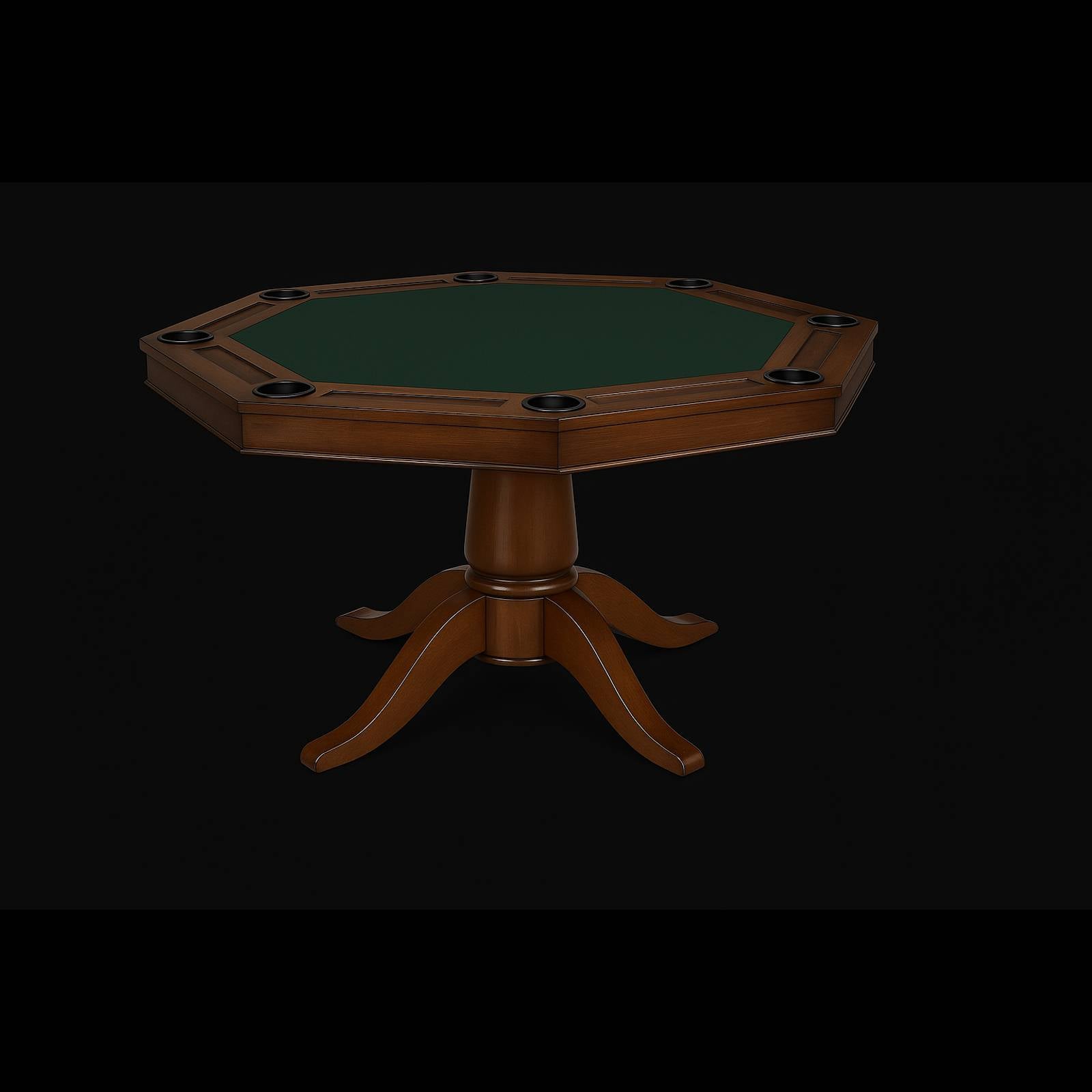 Presidential Billiards 8-Player Poker Table