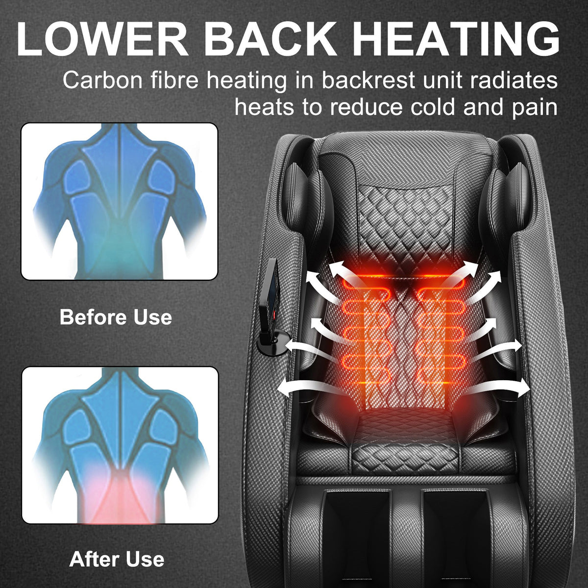 Zero Gravity Massage Chair Recliner with Air Pressure System