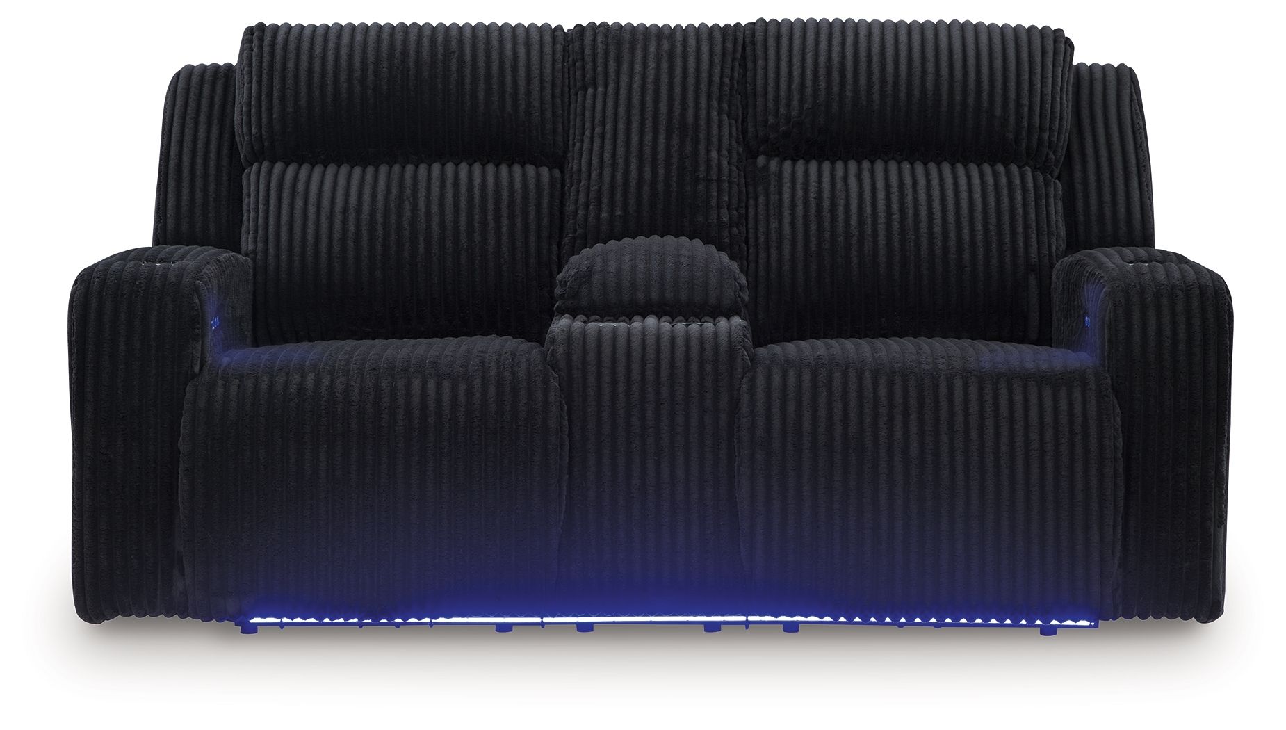 Forest Lake - Power Reclining Loveseat With Console / Adjustable Headrest