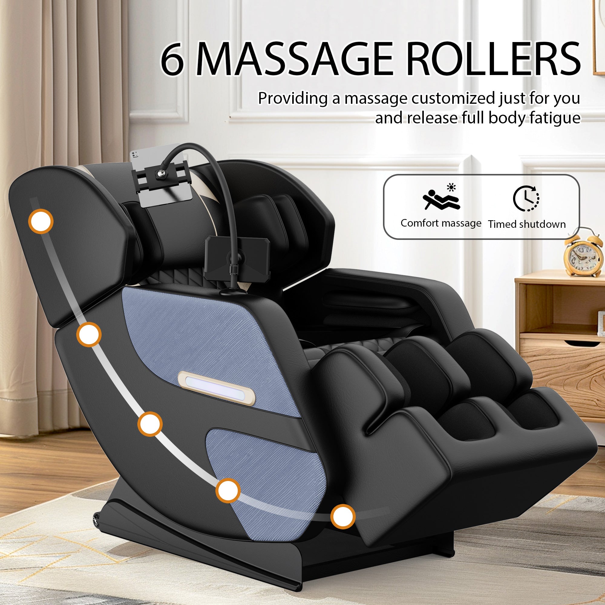 Zero Gravity Massage Chair Recliner with Full Body Air Pressure