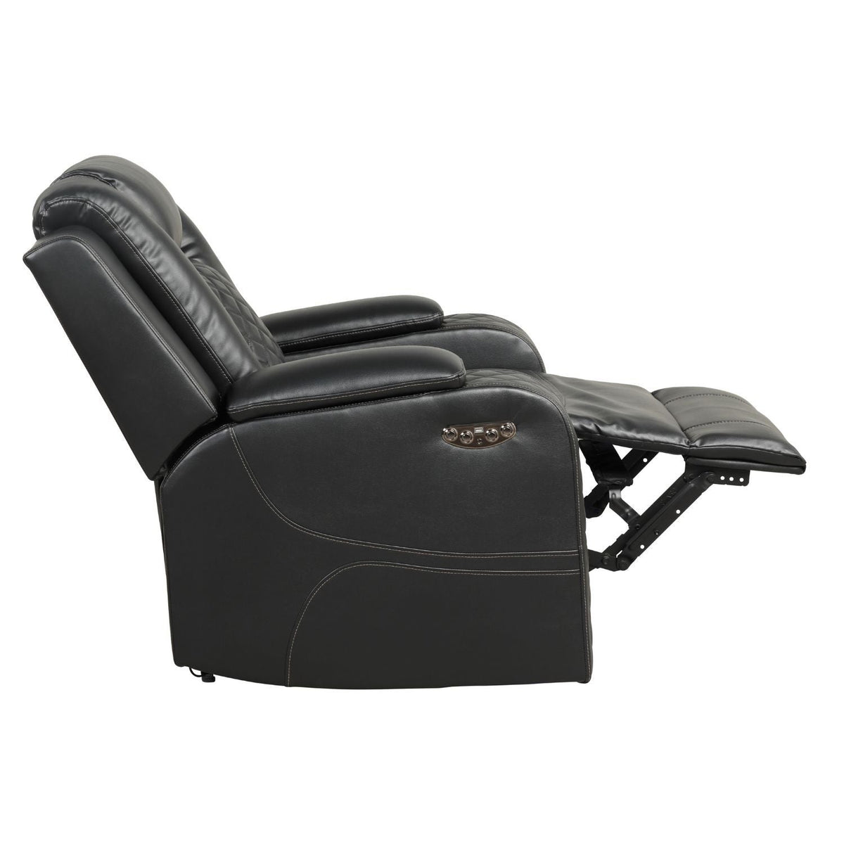 Benz Power Recliner Chair with LED Lighting & USB Charging