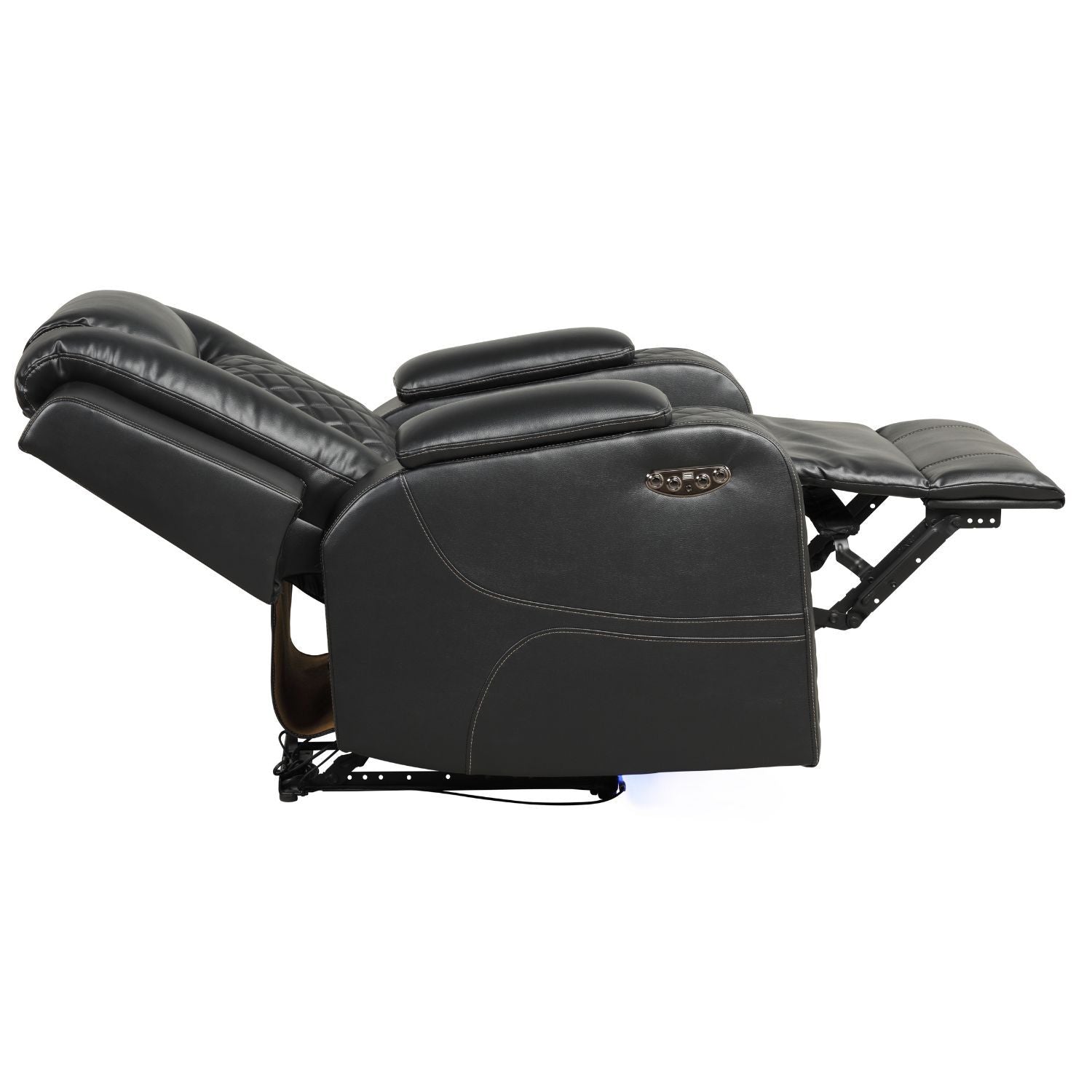 Benz Power Recliner Chair with LED Lighting & USB Charging