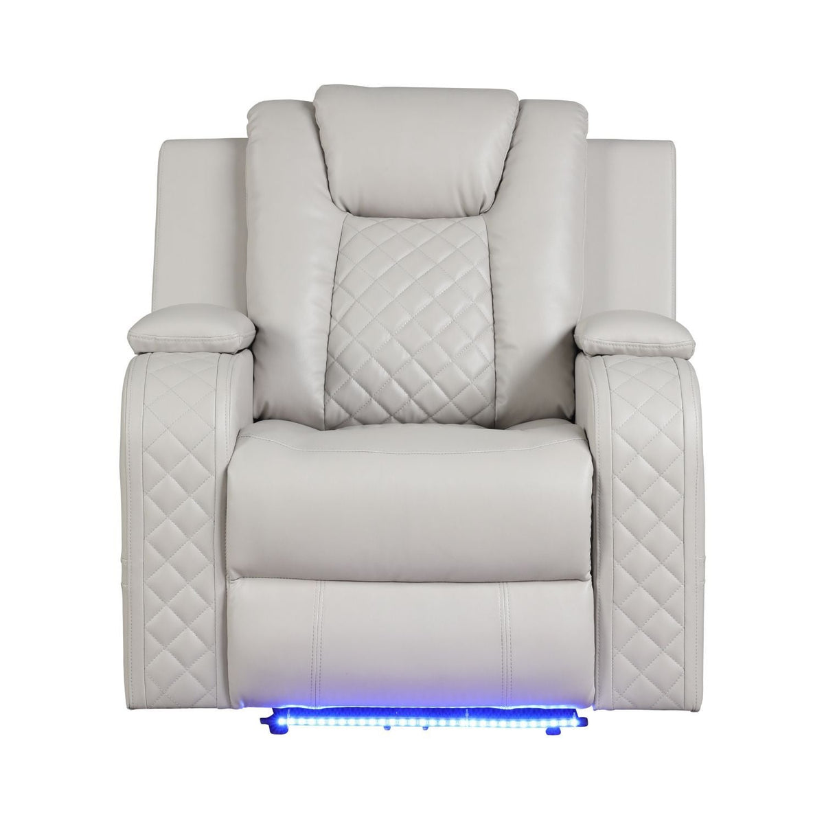 Benz Power Recliner Chair with LED Lighting & USB Charging
