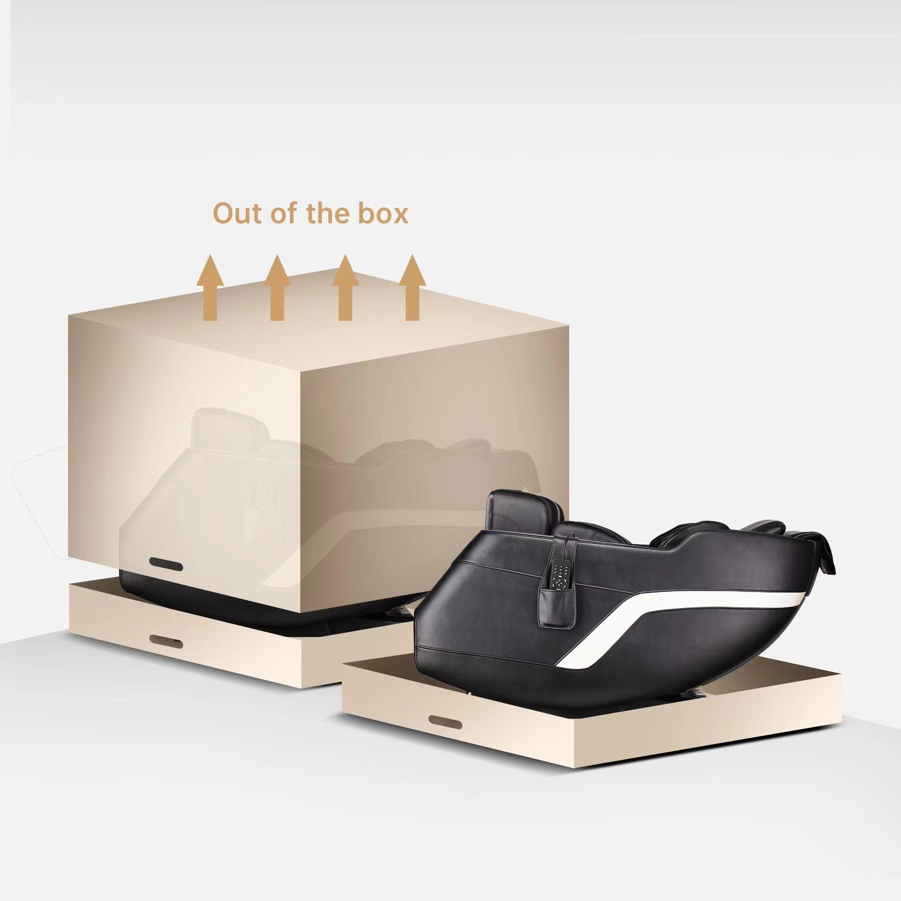 SL Track Massage Chair with Airbag Massage