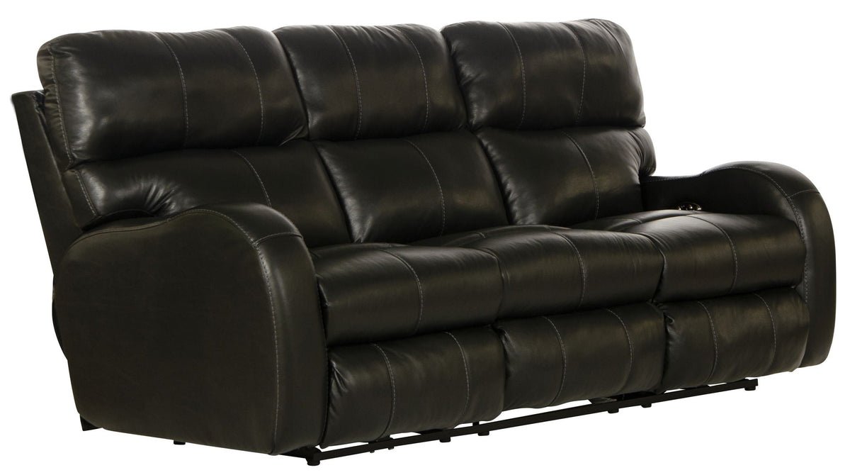 Angelo Italian Leather Power Reclining Sofa