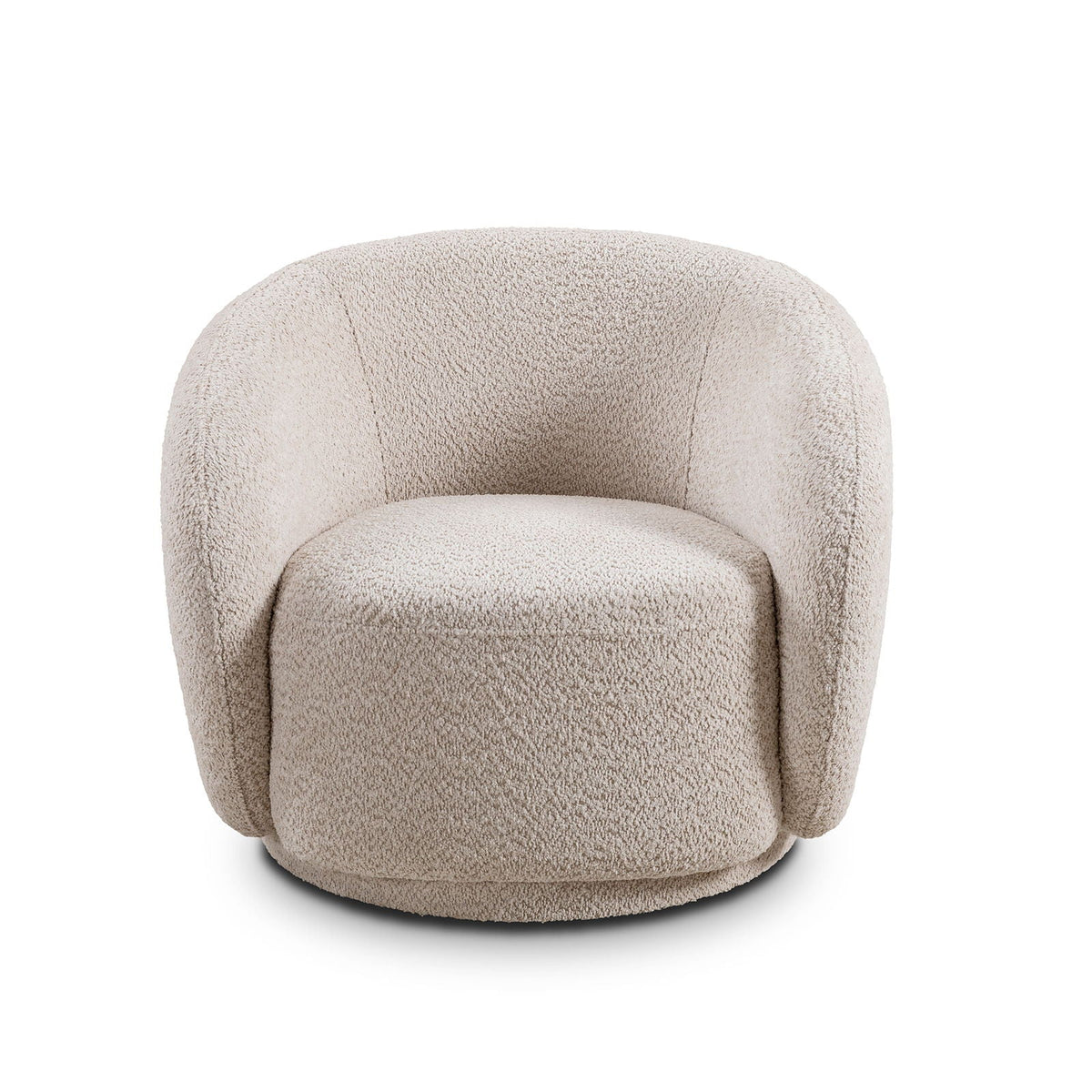 360° Swivel Upholstered Barrel Accent Chair