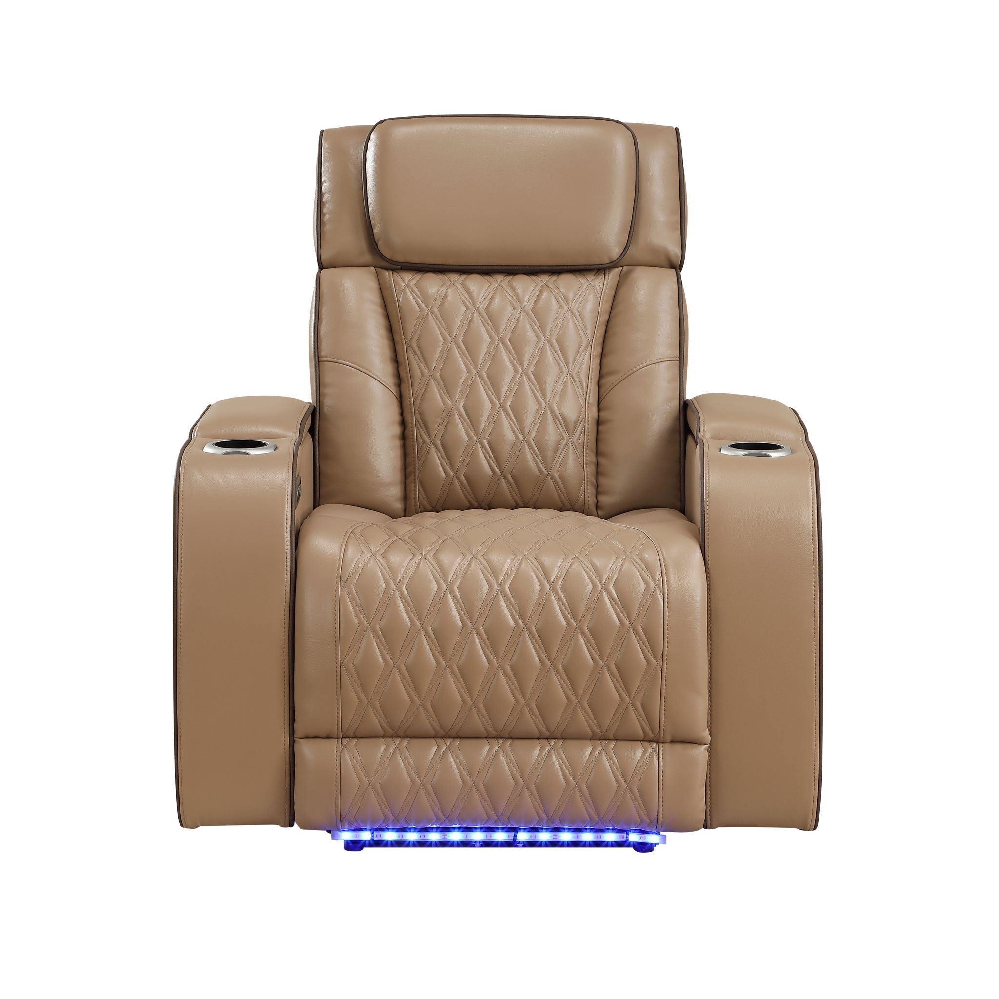 Fortuner Power Reclining Chair with Massage & LED Lighting