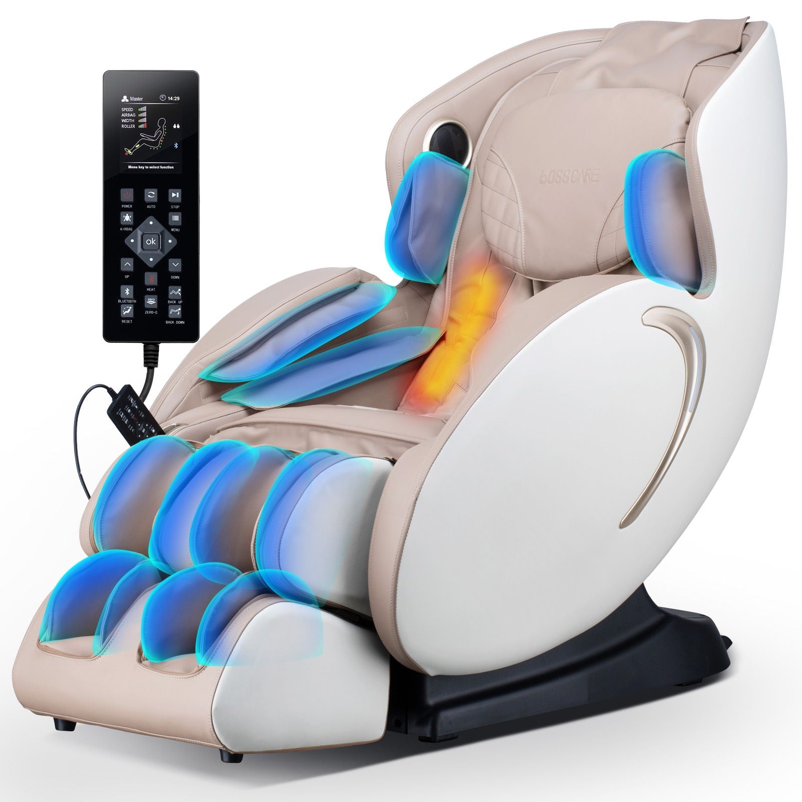 Bosscare 3D Zero Gravity Massage Chair with App Control