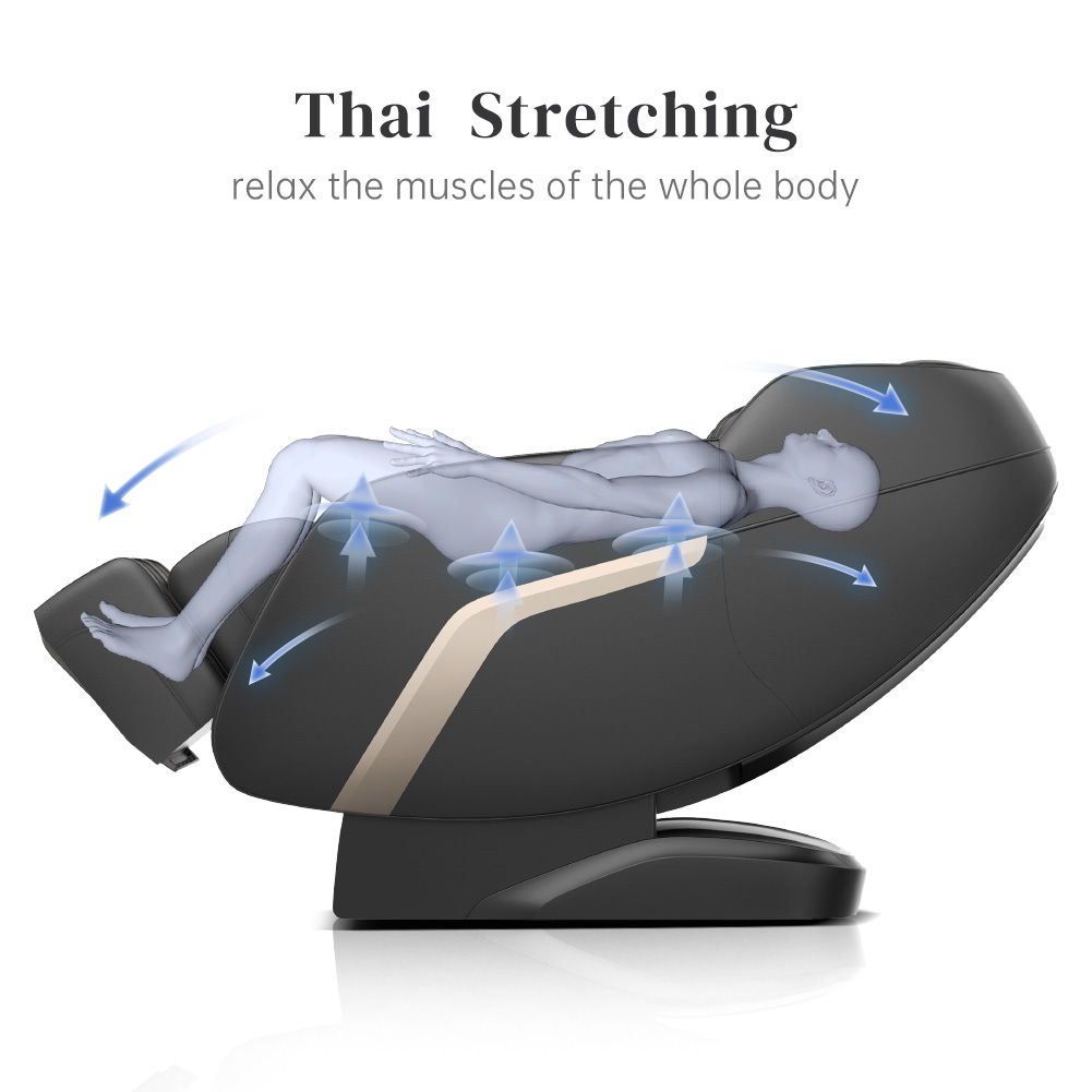 3D Zero Gravity SL-Track Massage Chair with Foot Rollers