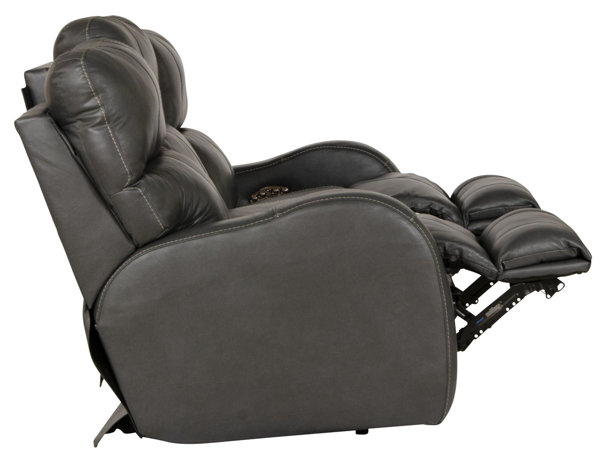 Angelo Italian Leather Power Reclining Sofa