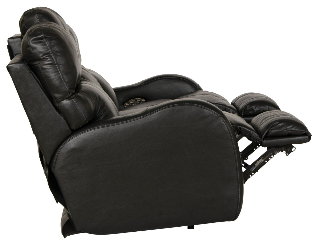 Angelo Italian Leather Power Reclining Sofa