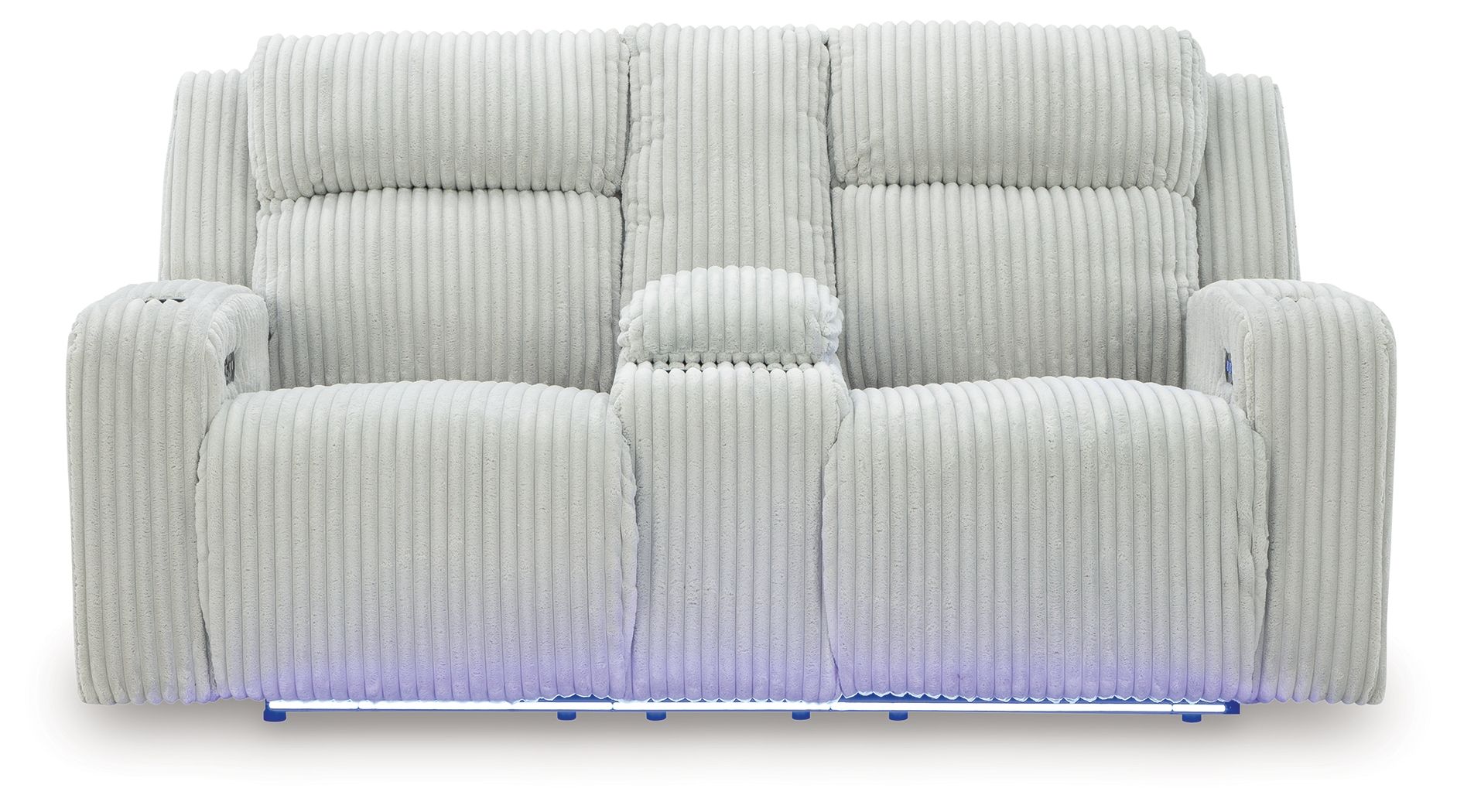 Forest Lake - Power Reclining Loveseat With Console / Adjustable Headrest