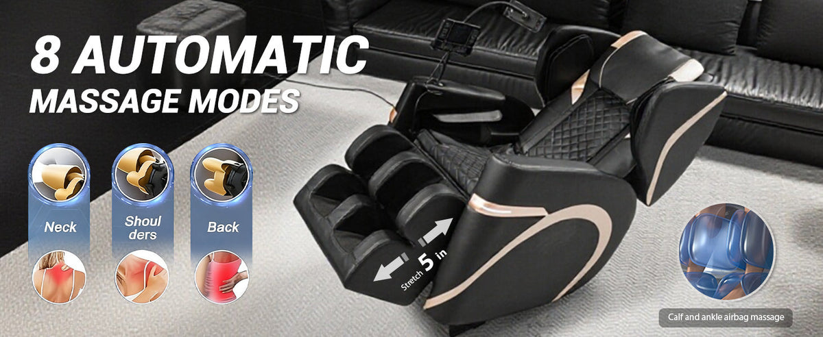 Zero Gravity Massage Chair with Full Body Air Pressure