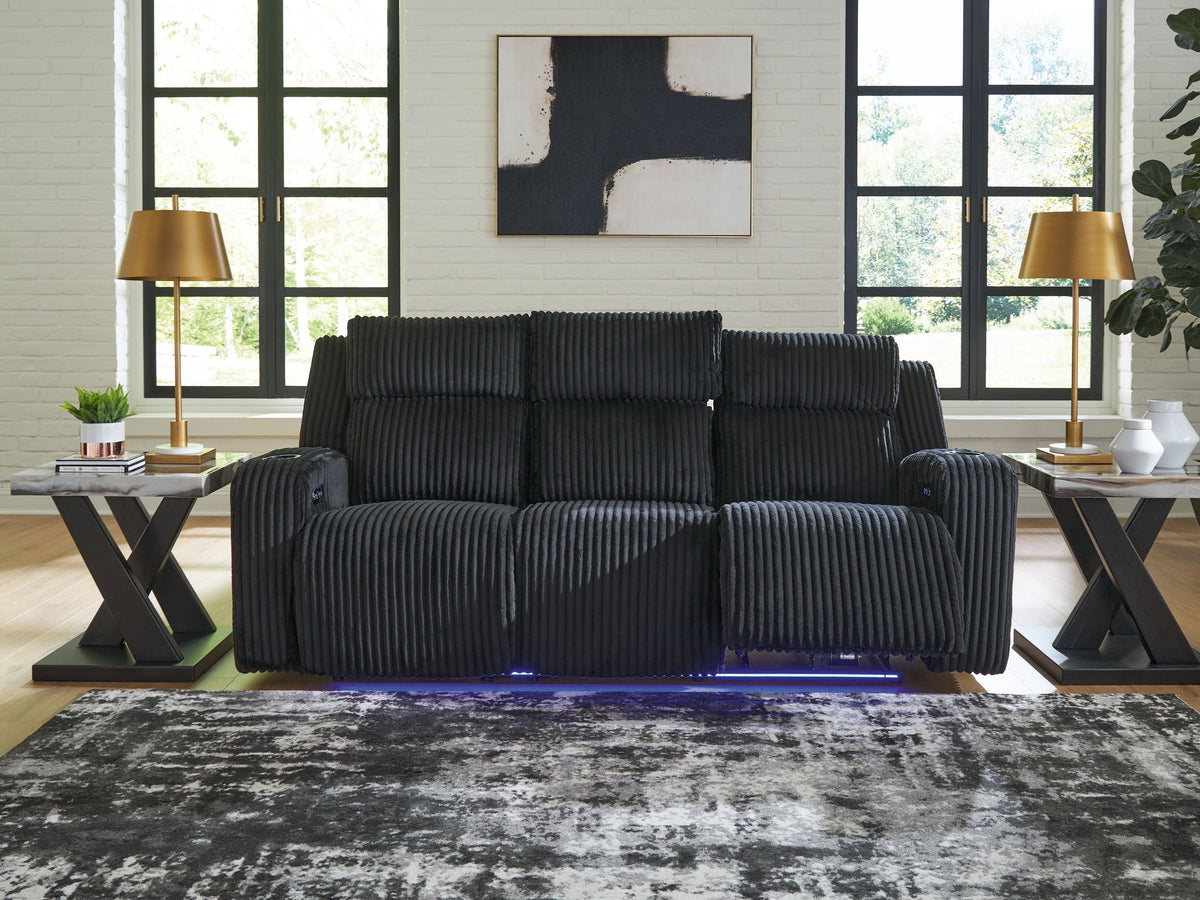 Forest Lake - Power Reclining Sofa With Adjustable Headrest