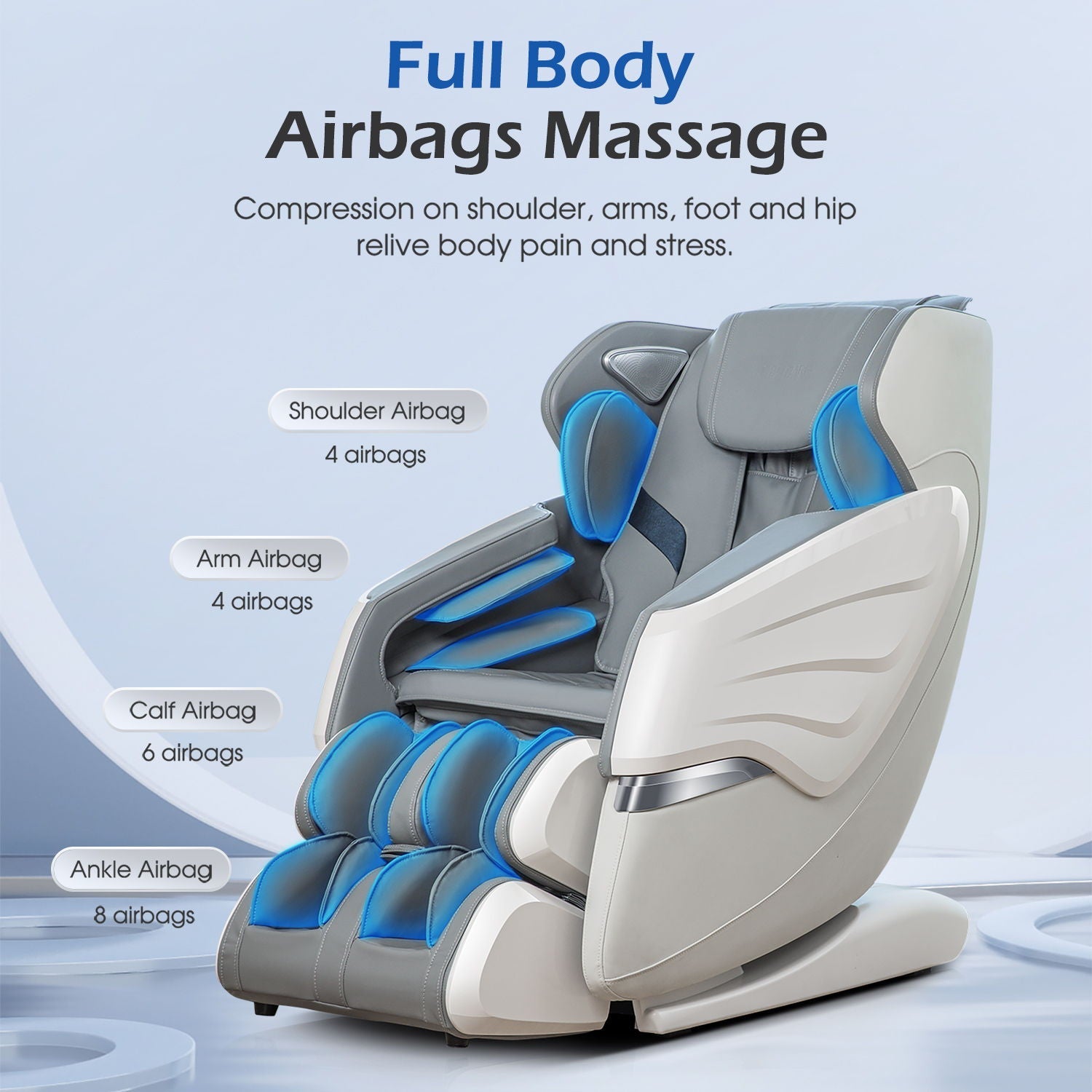 Bosscare GR8686 3D SL-Track Zero Gravity Massage Chair