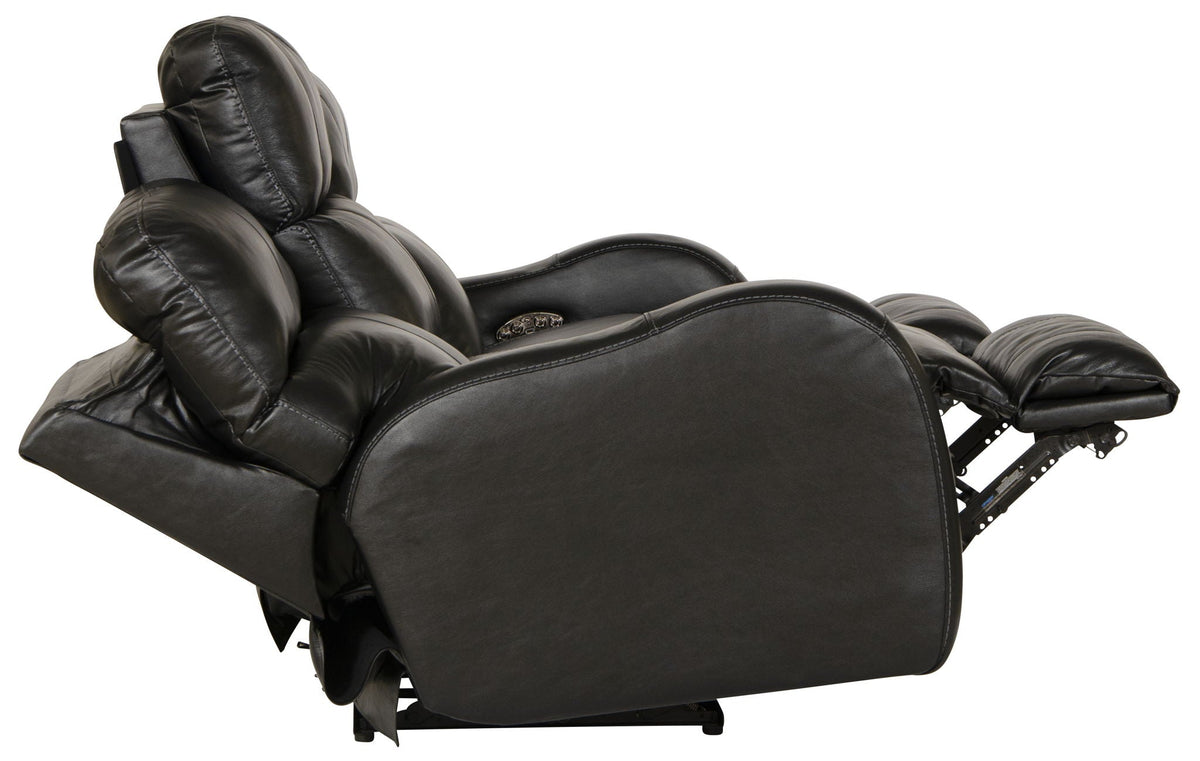 Angelo Italian Leather Power Reclining Sofa