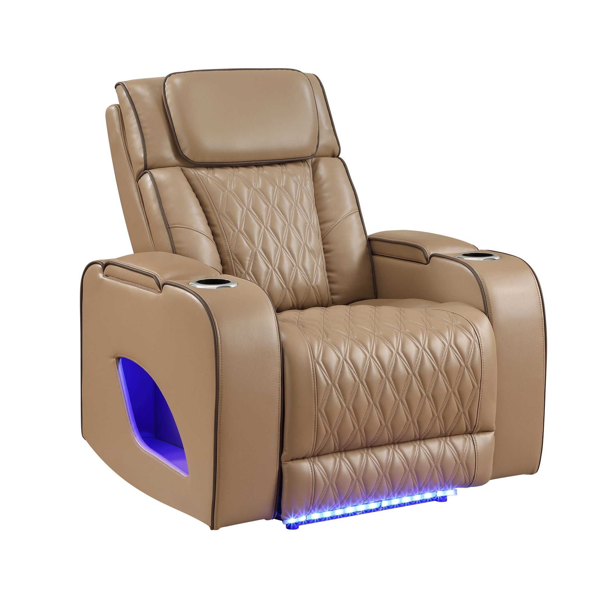 Fortuner Power Reclining Chair with Massage & LED Lighting
