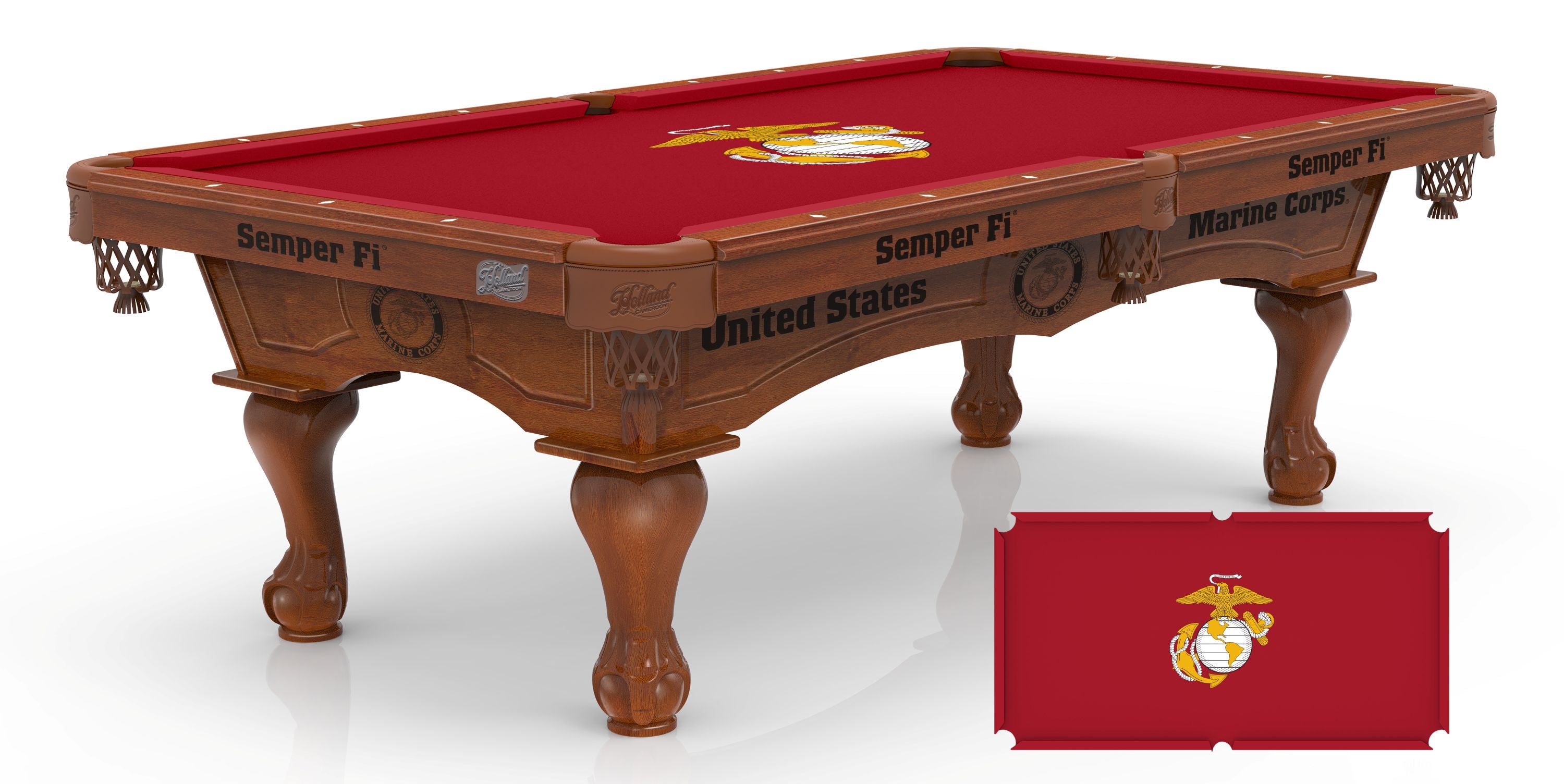 Holland Bar Stool Official Logo Pool Table