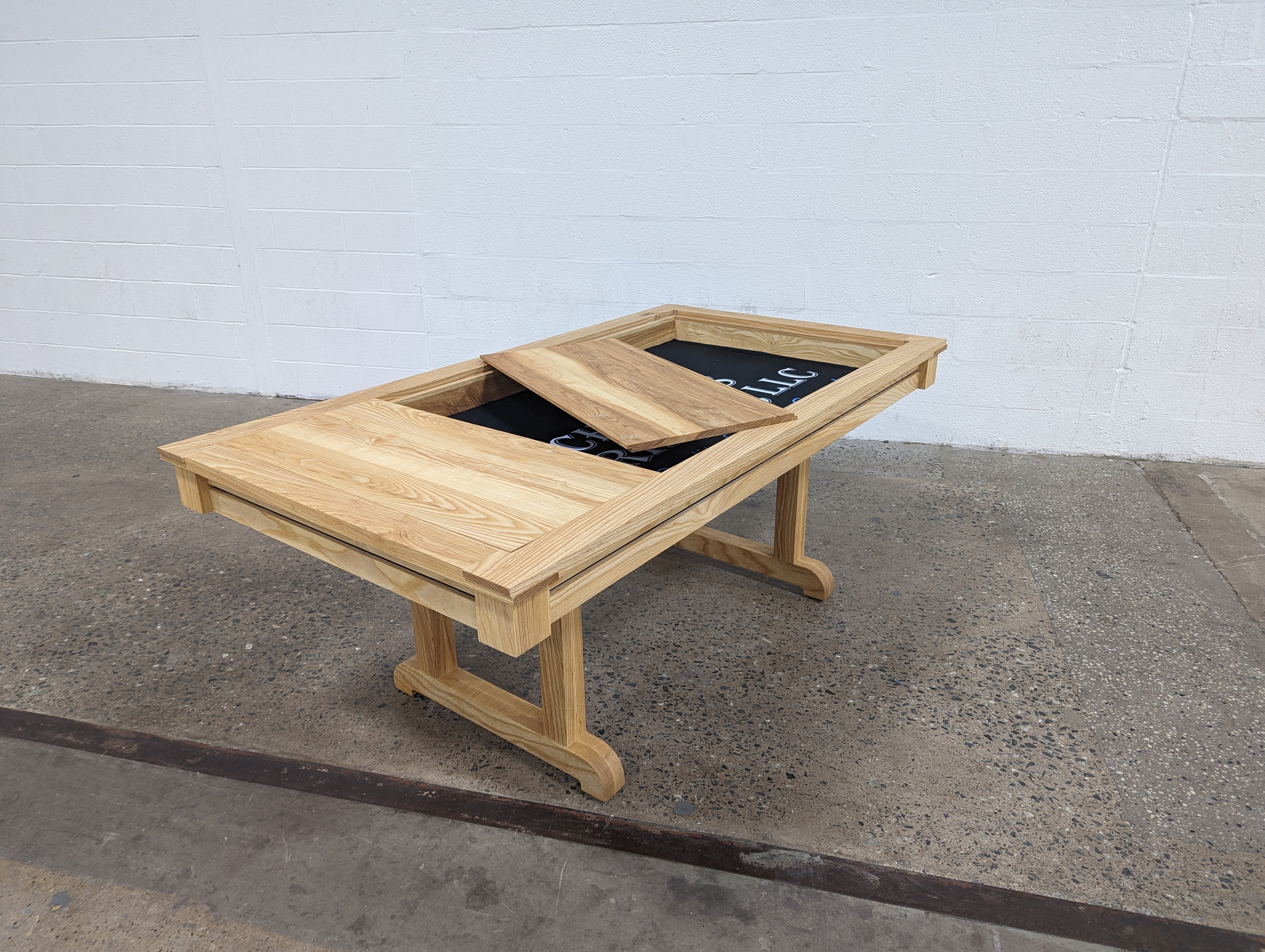 Solid Hardwood Gaming Table with 72" x 36" Play Area