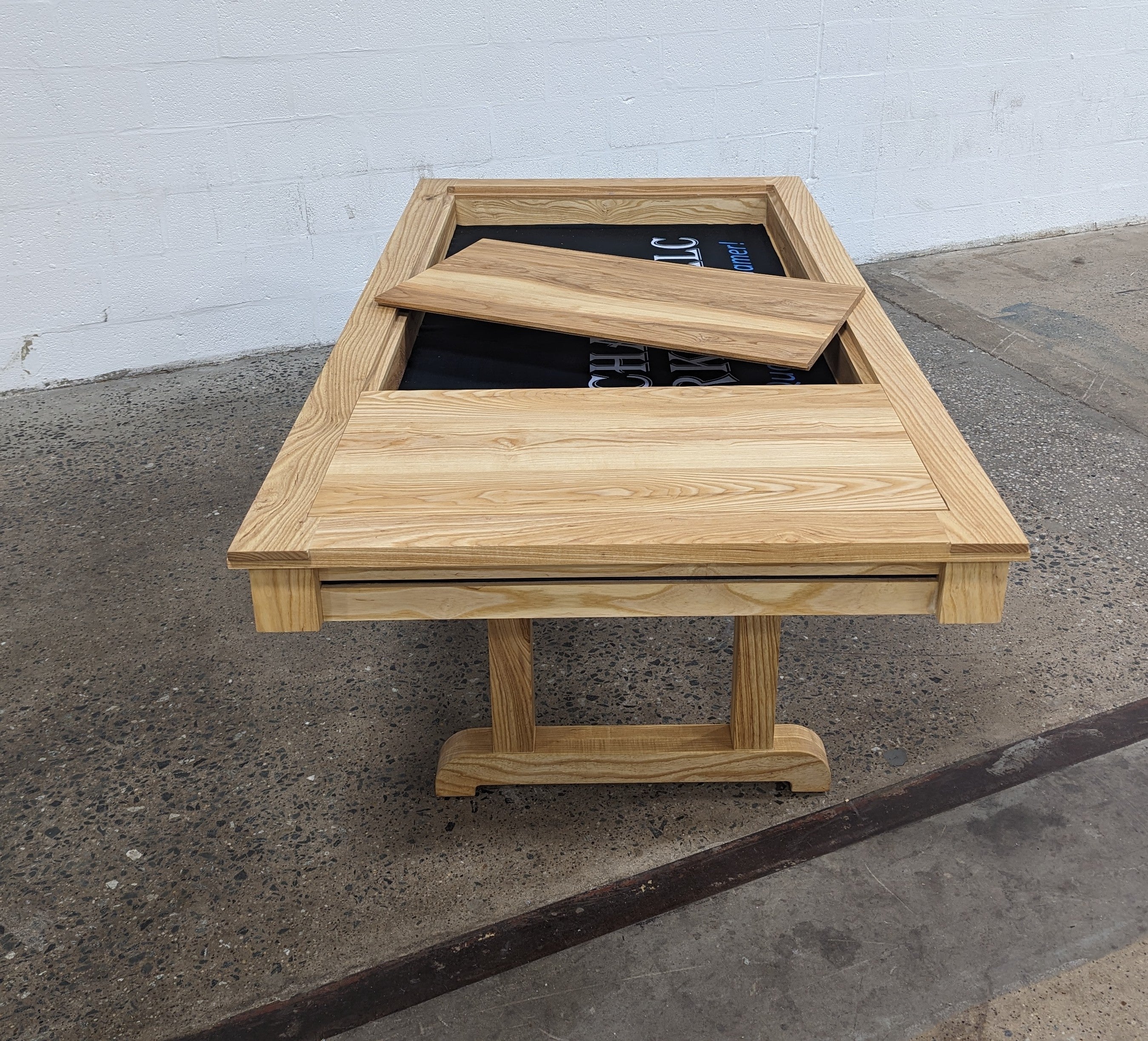 Solid Hardwood Gaming Table with 72" x 36" Play Area