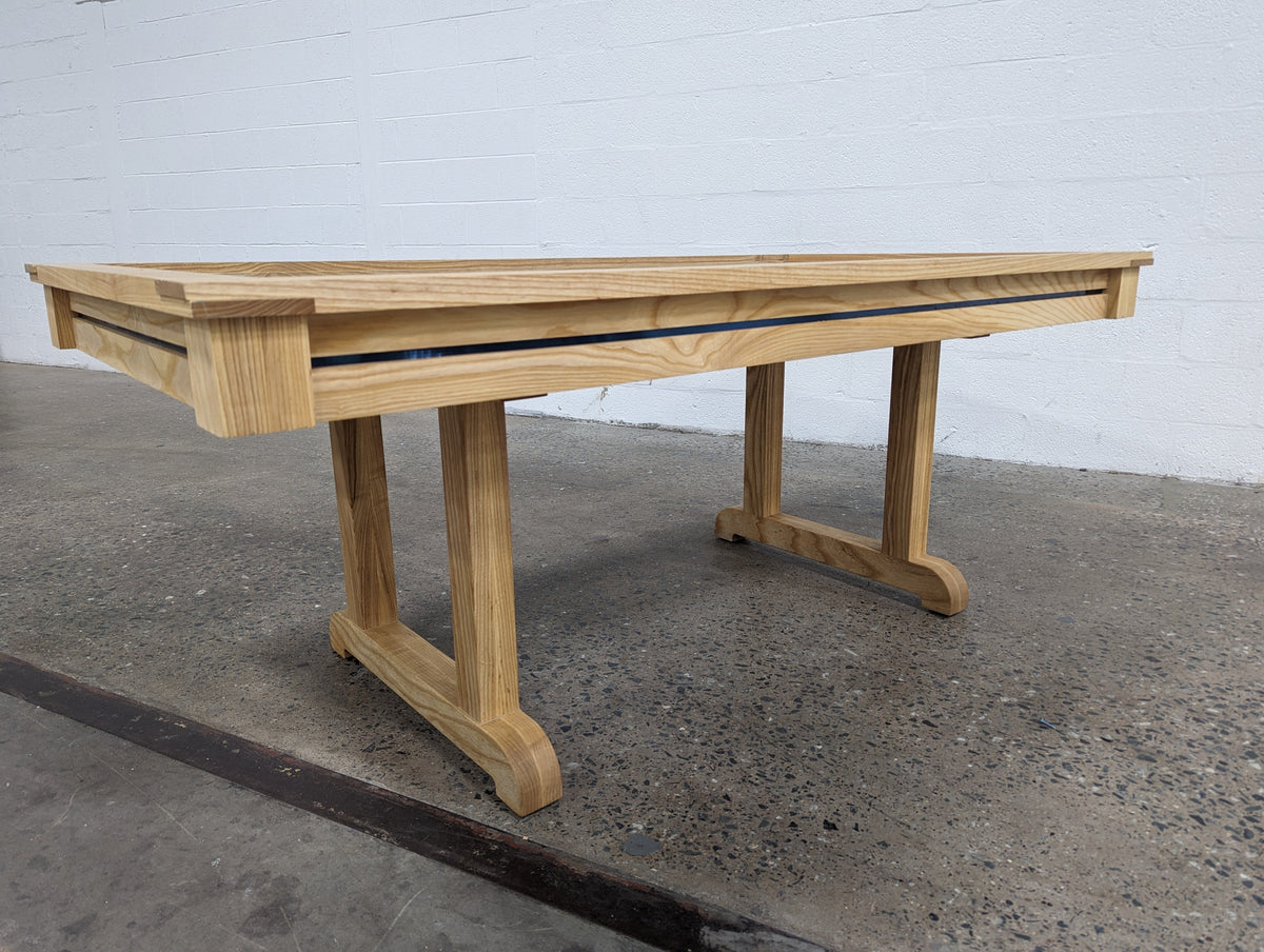 Solid Hardwood Gaming Table with 72" x 36" Play Area