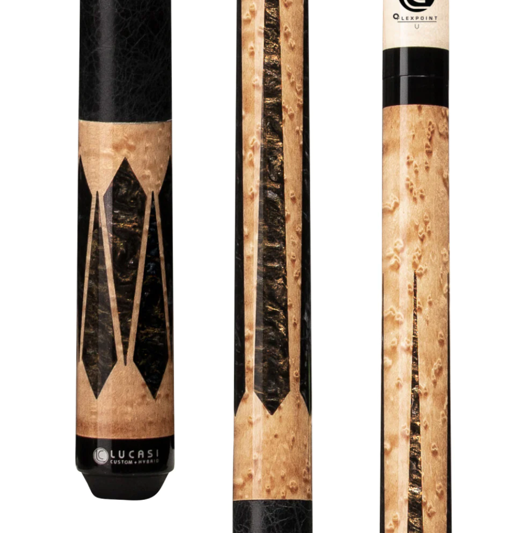 Lucasi Hybrid Brazilian Birdseye Maple Pool Cue