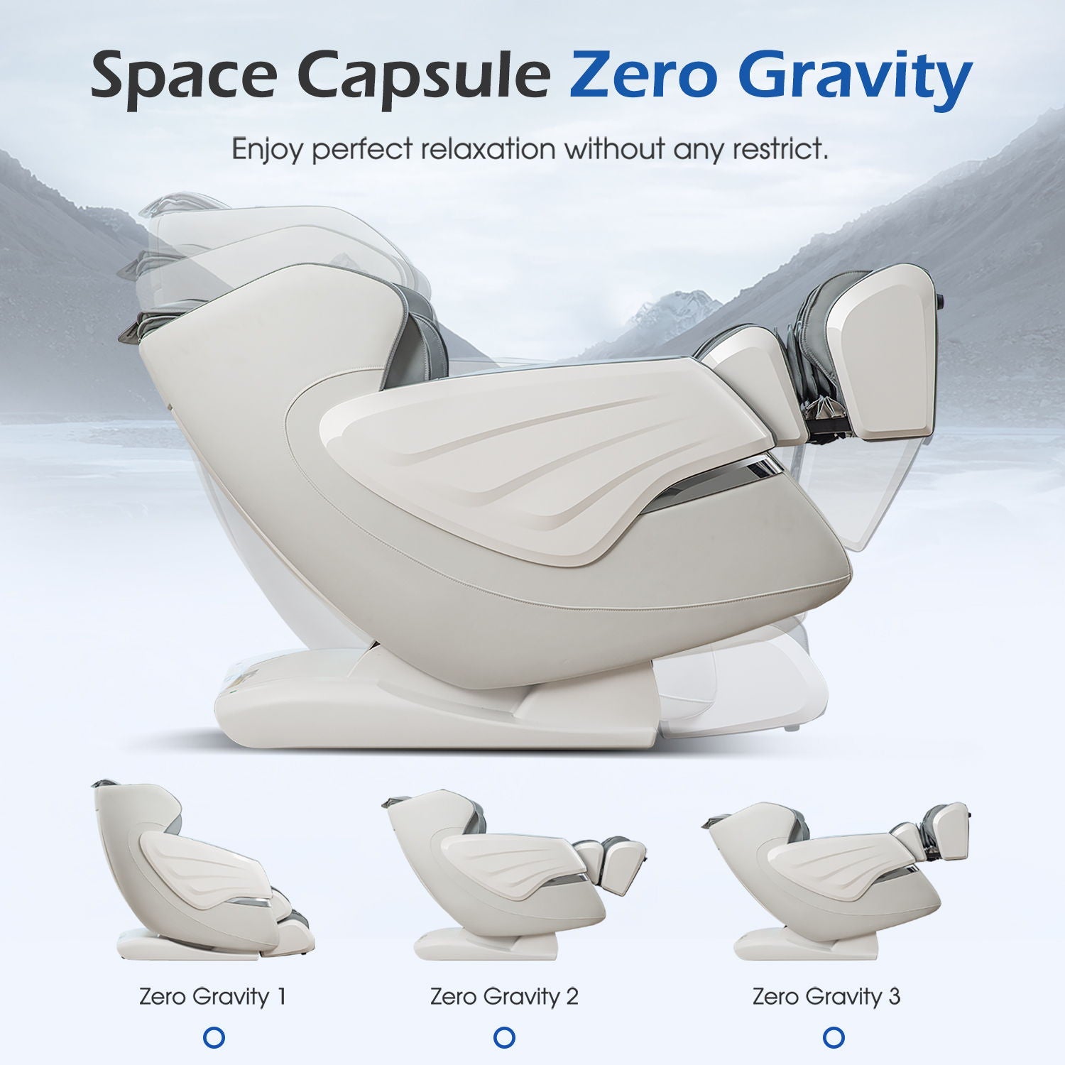 Bosscare GR8686 3D SL-Track Zero Gravity Massage Chair