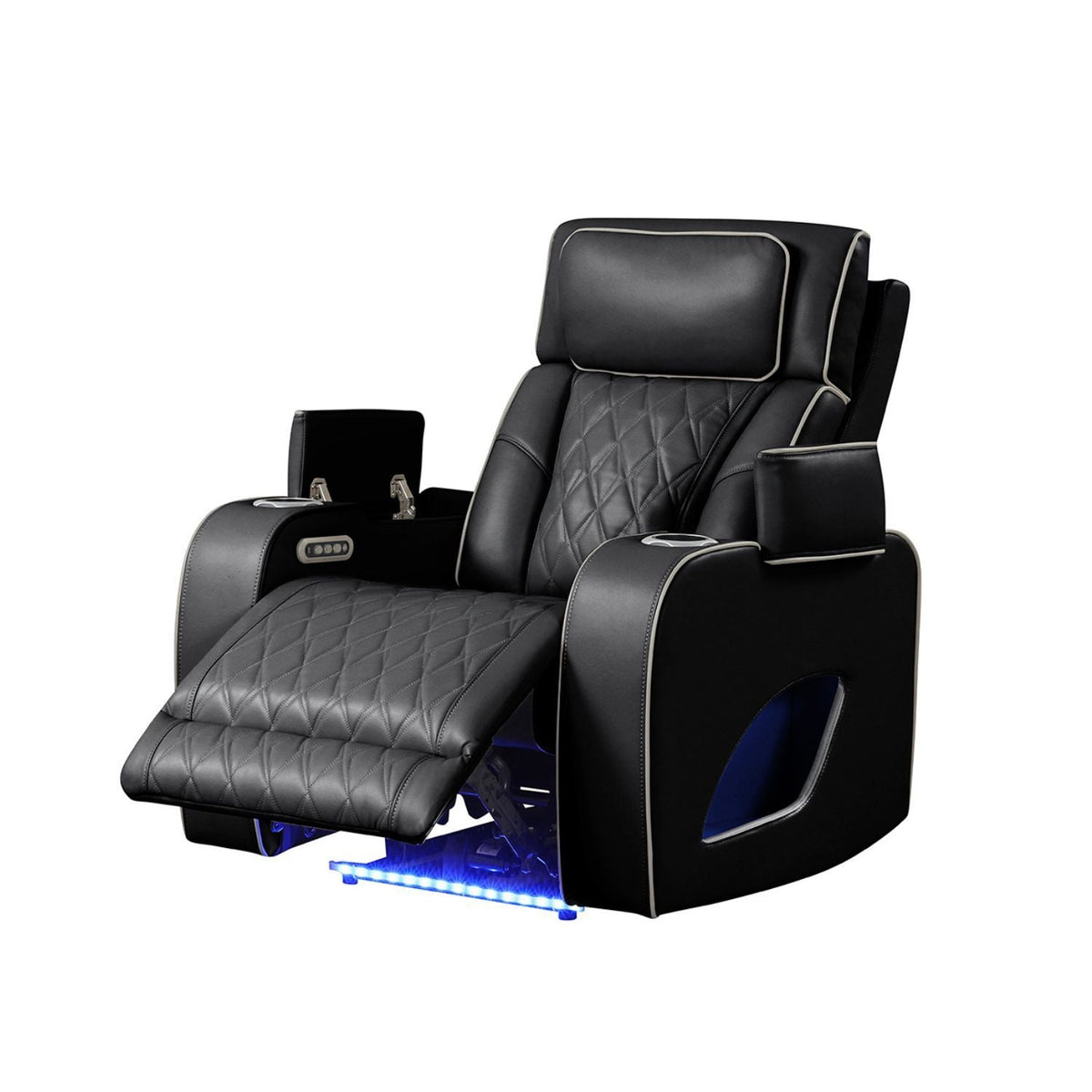 Fortuner Power Reclining Chair with Massage & LED Lighting