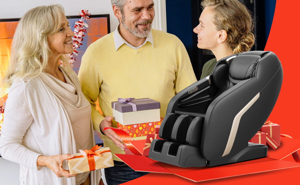 3D Zero Gravity SL-Track Massage Chair with Foot Rollers