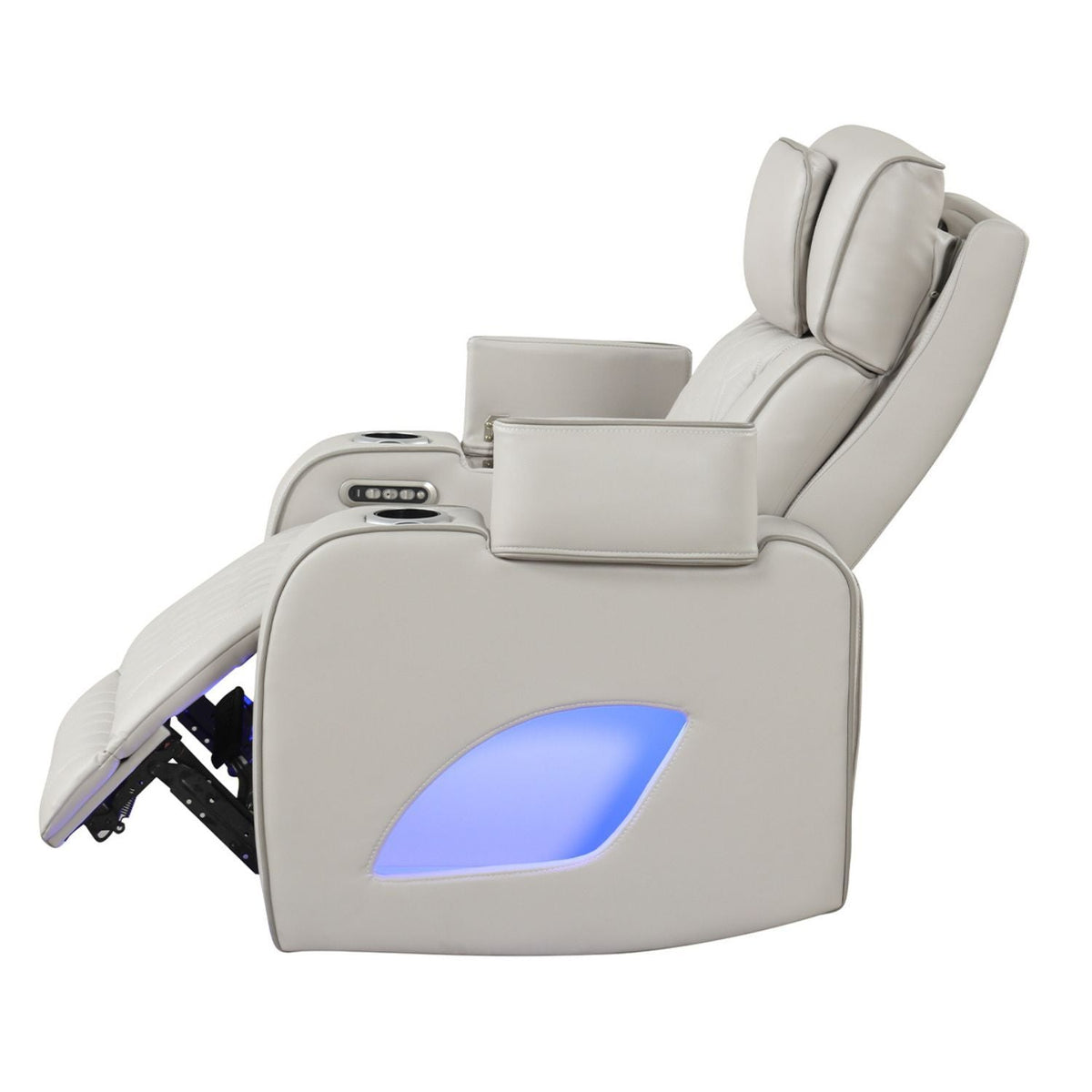 Fortuner Power Reclining Chair with Massage & LED Lighting