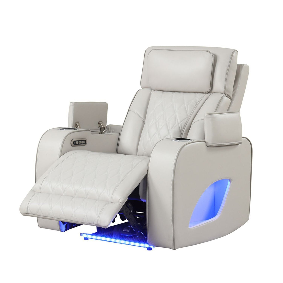 Fortuner Power Reclining Chair with Massage & LED Lighting