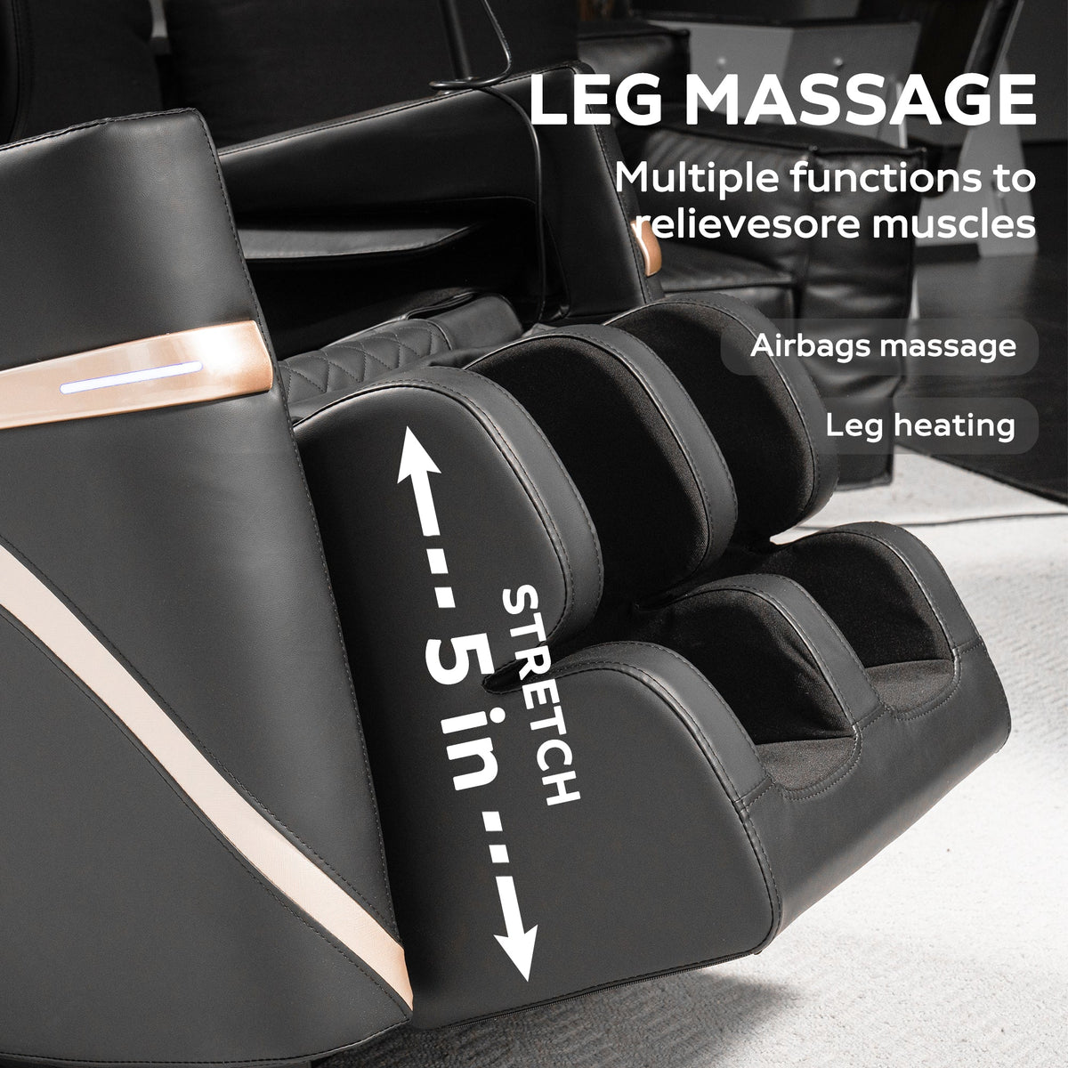 Zero Gravity Massage Chair with Full Body Air Pressure