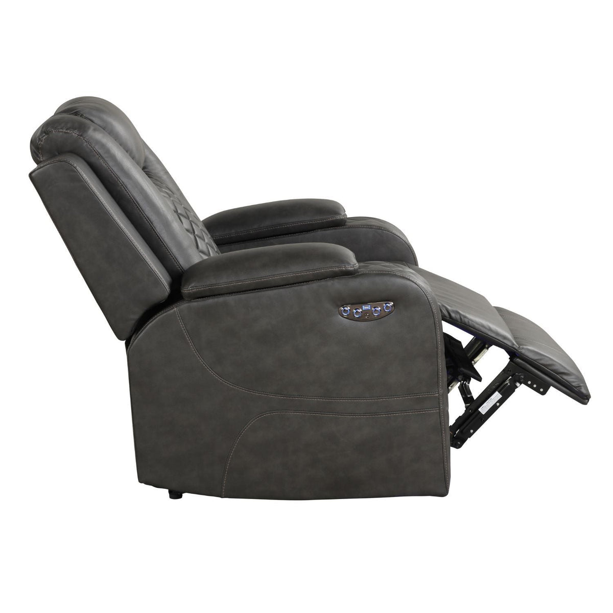Benz Power Recliner Chair with LED Lighting & USB Charging